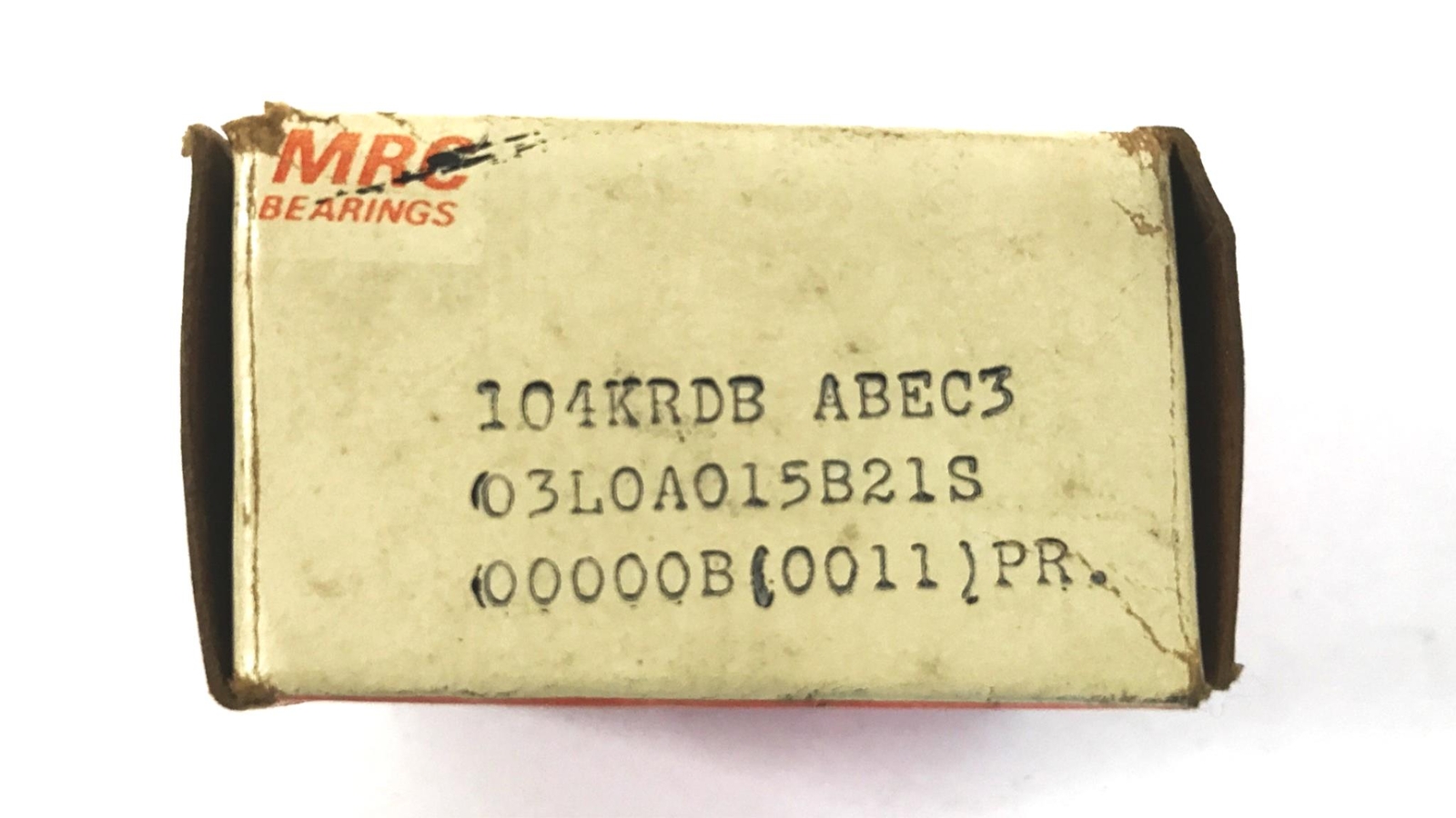 TRW MRC Ball Bearing Set 104KRDB-ABED3 NOS