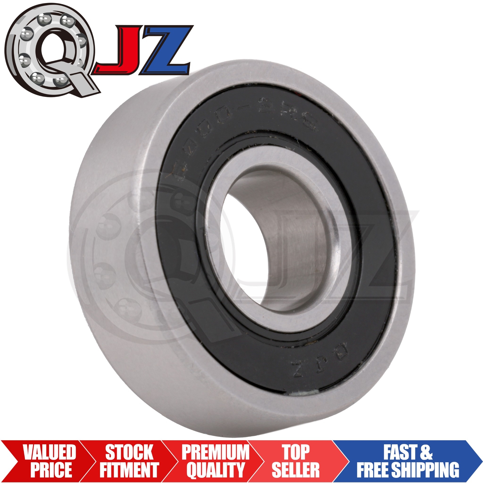 [Qty.1] S6000-2RS Stainless Deep Groove Ball Bearing [10mm Bore x 26mm x 8mm]