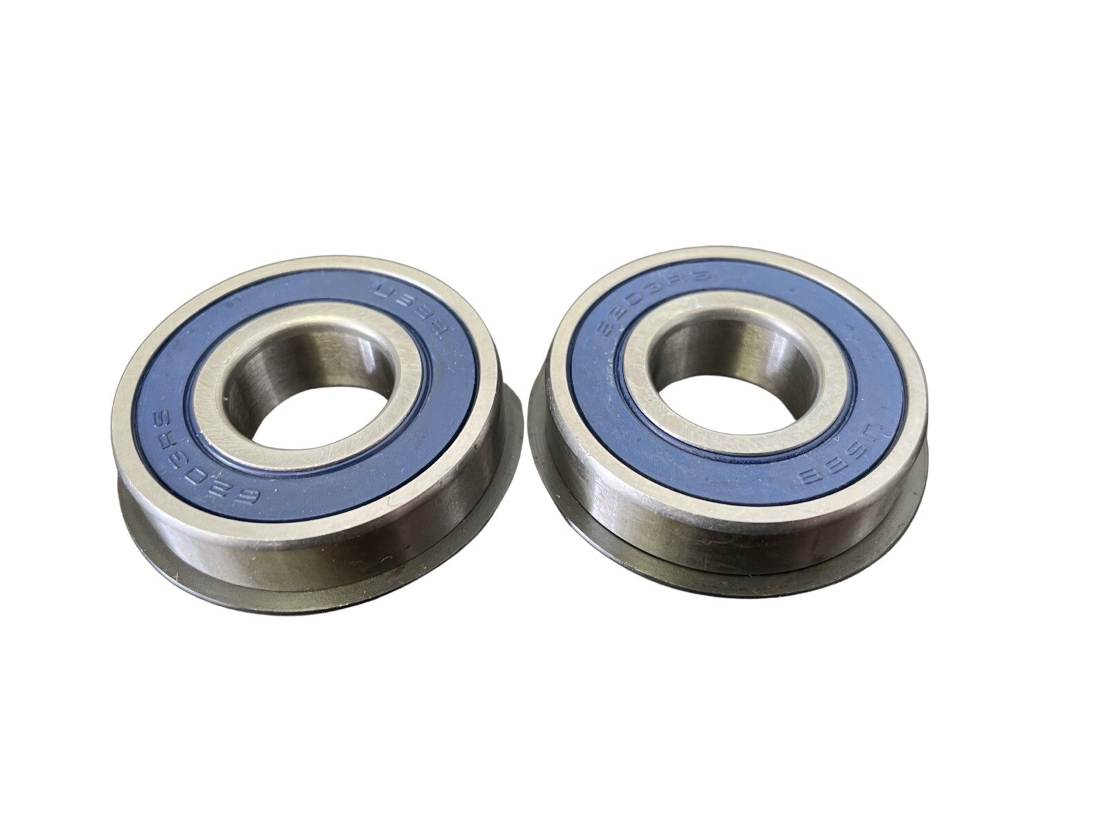 (2) 6203-2RSNR-12 Snap Ring Premium Ball Bearings C3 EMQ 3/4″x40x12mm 6203 2rs