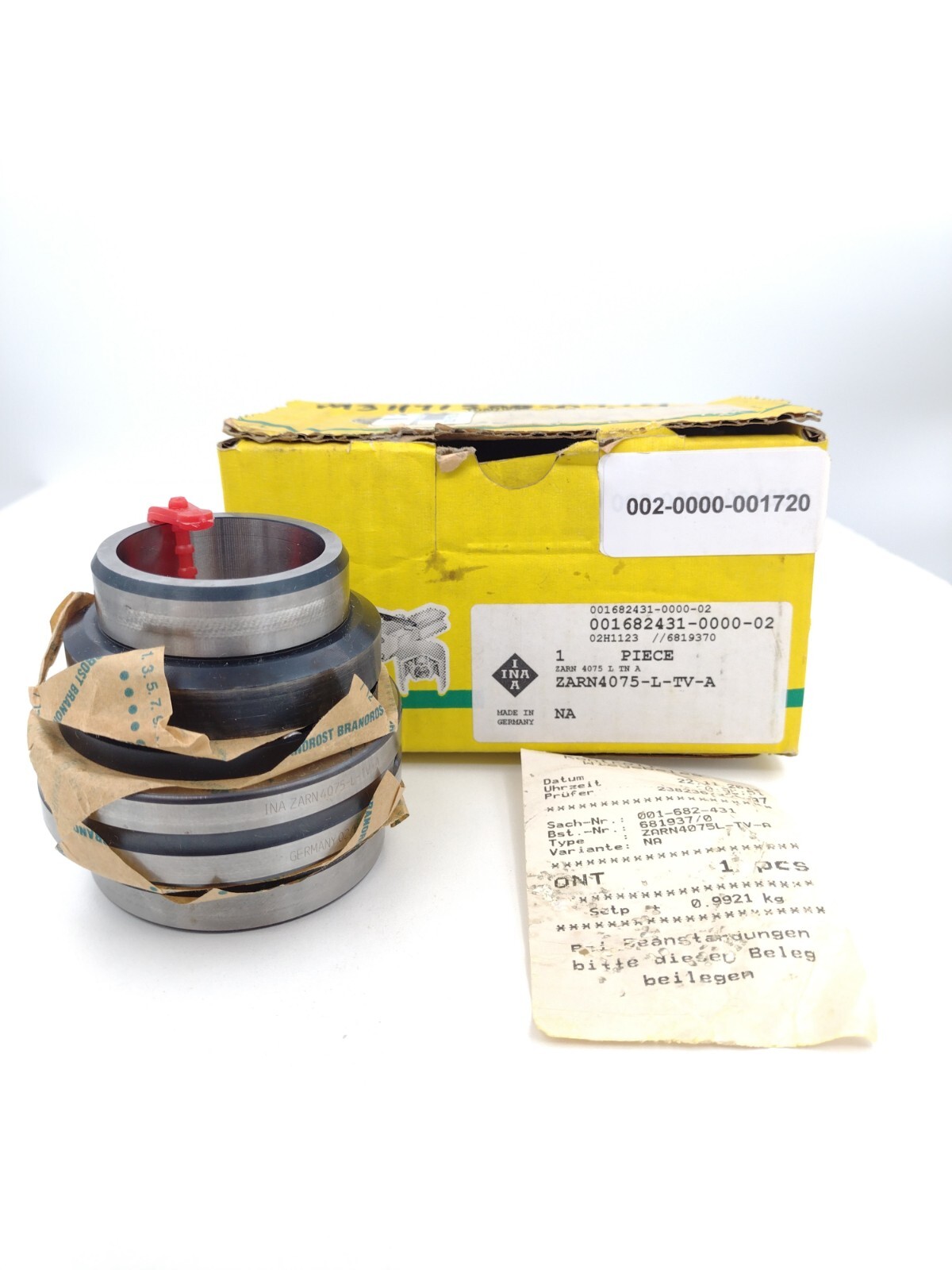 INA ZARN 4075-L-TV-A Needle Roller Axial Cylindrical Roller Bearing