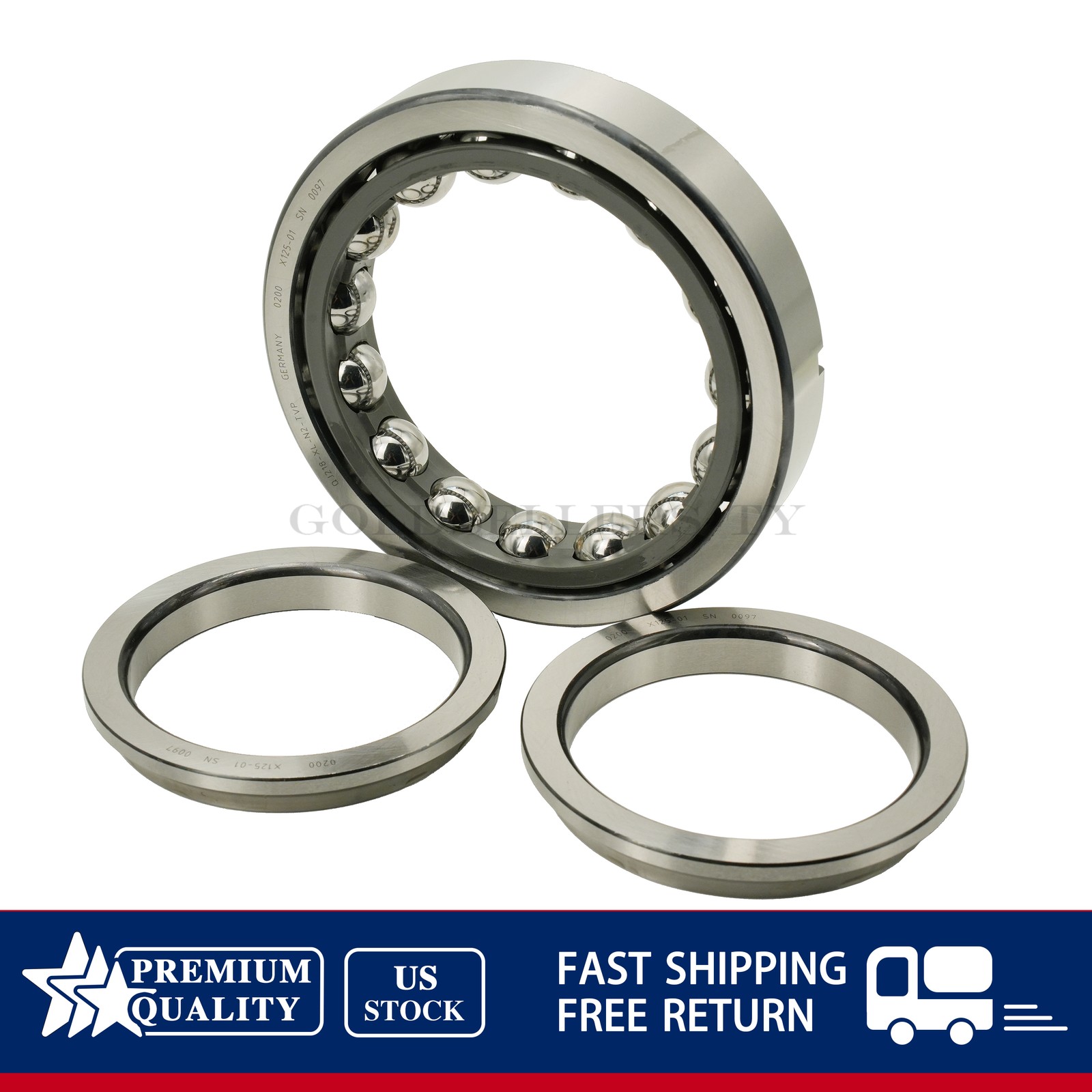 NEW For FAG QJ218 XL N2 TVP Four Point Contact Bearing 90x160x30 mm US