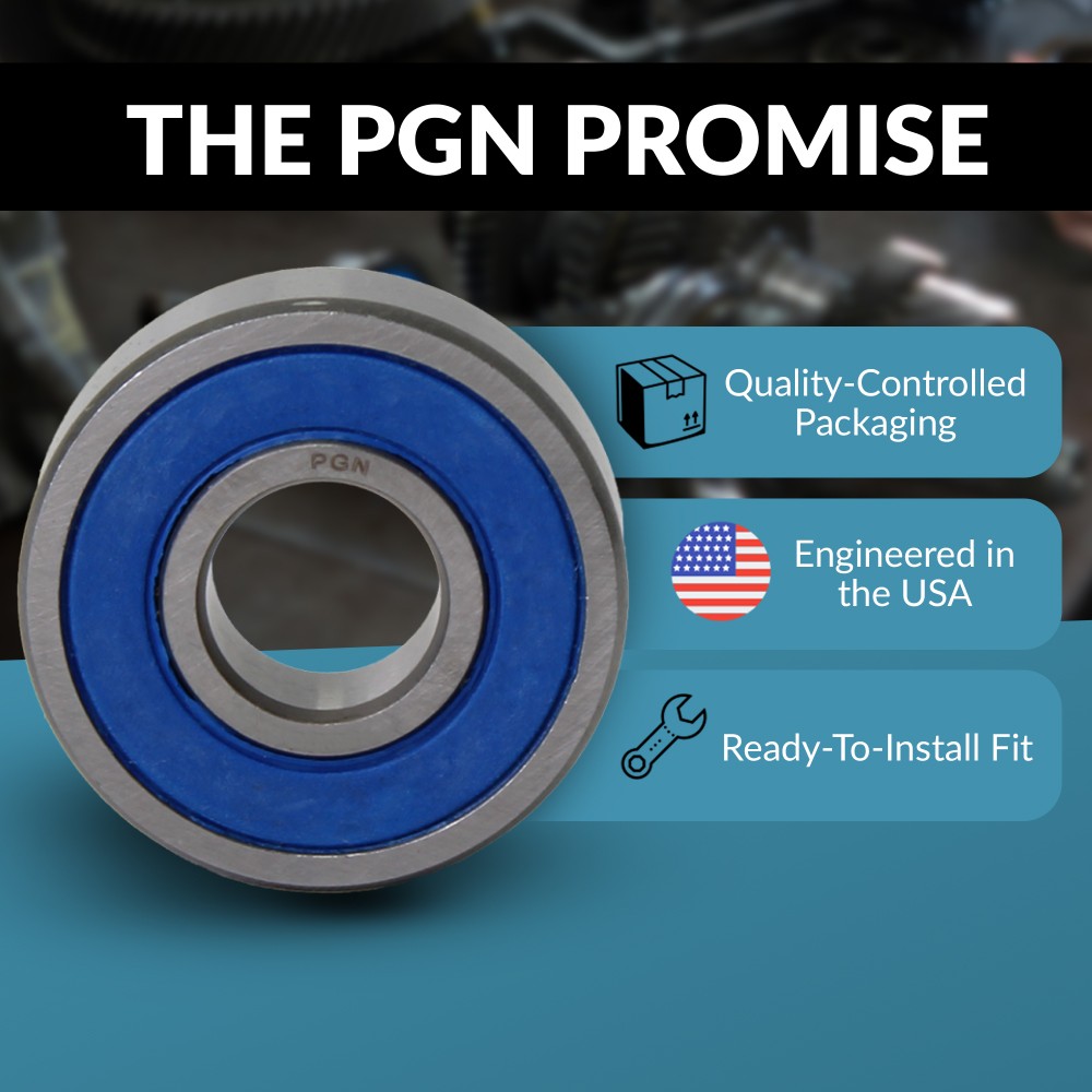 (2) 6000-2RS Premium Rubber Seal Ball Bearing C3 EMQ, 10x26x8, 6000 2RS 6000rs