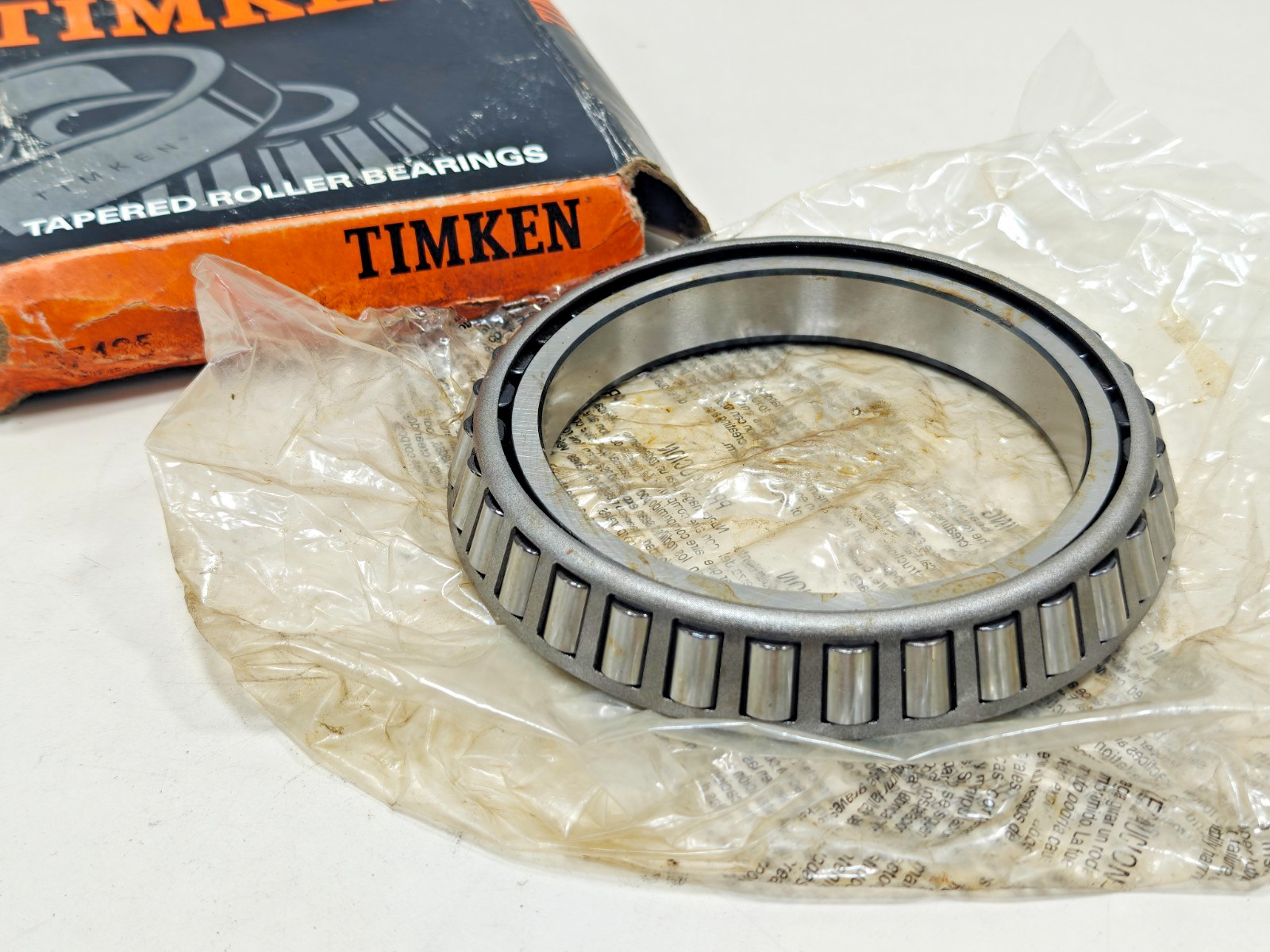 37425 Timken Tapered Roller Bearing Cone Only Timken 37425-20024 USA 4.25 in ID