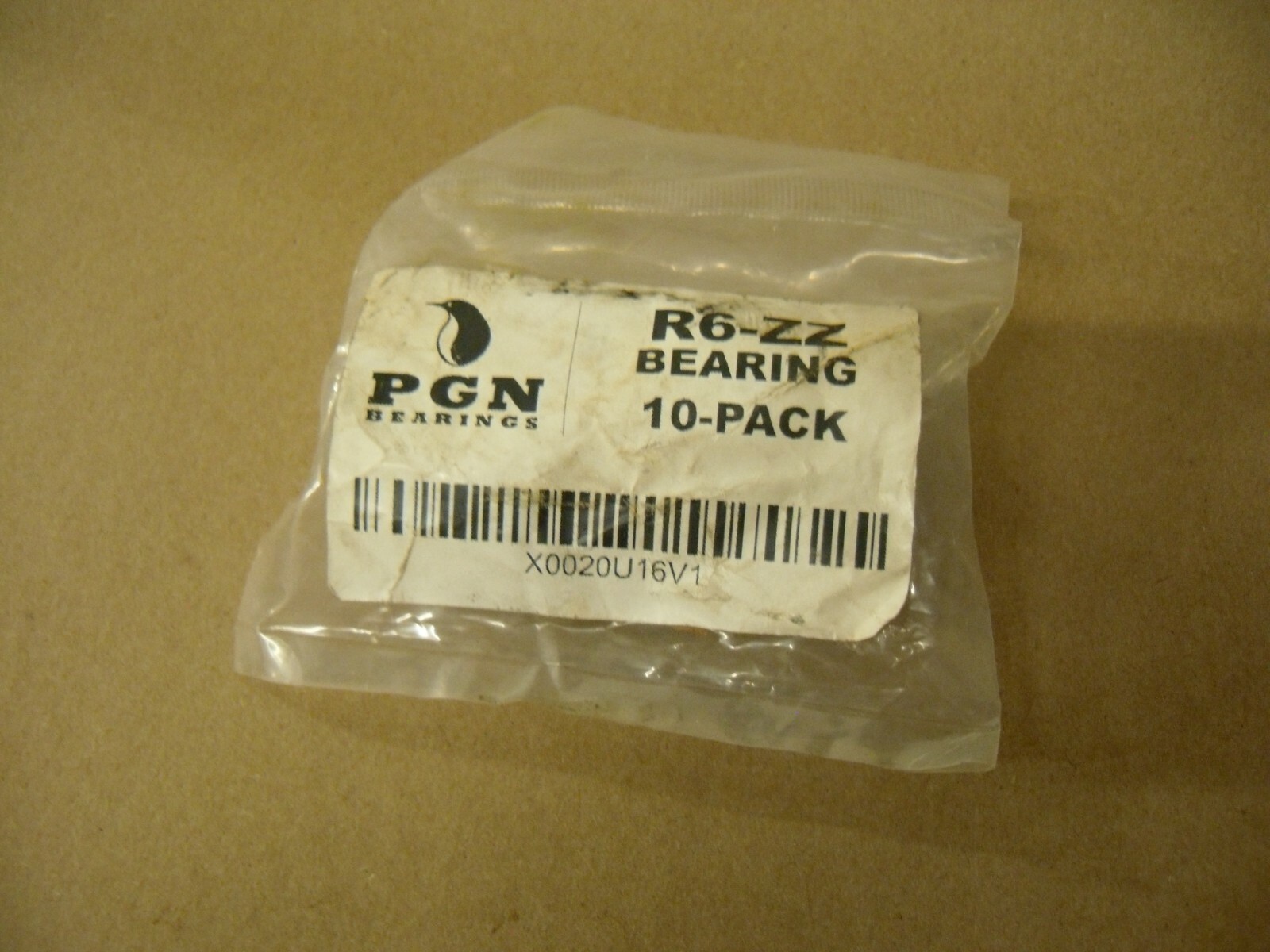 (Qty 10) R6-ZZ PGN BALL BEARING
