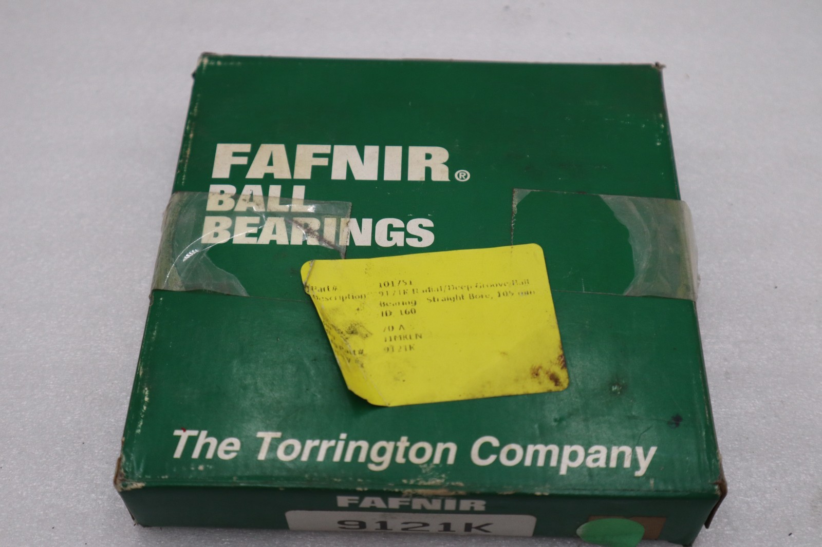 NEW Fafnir 9121K Bearing Open 9121-K STK CC258