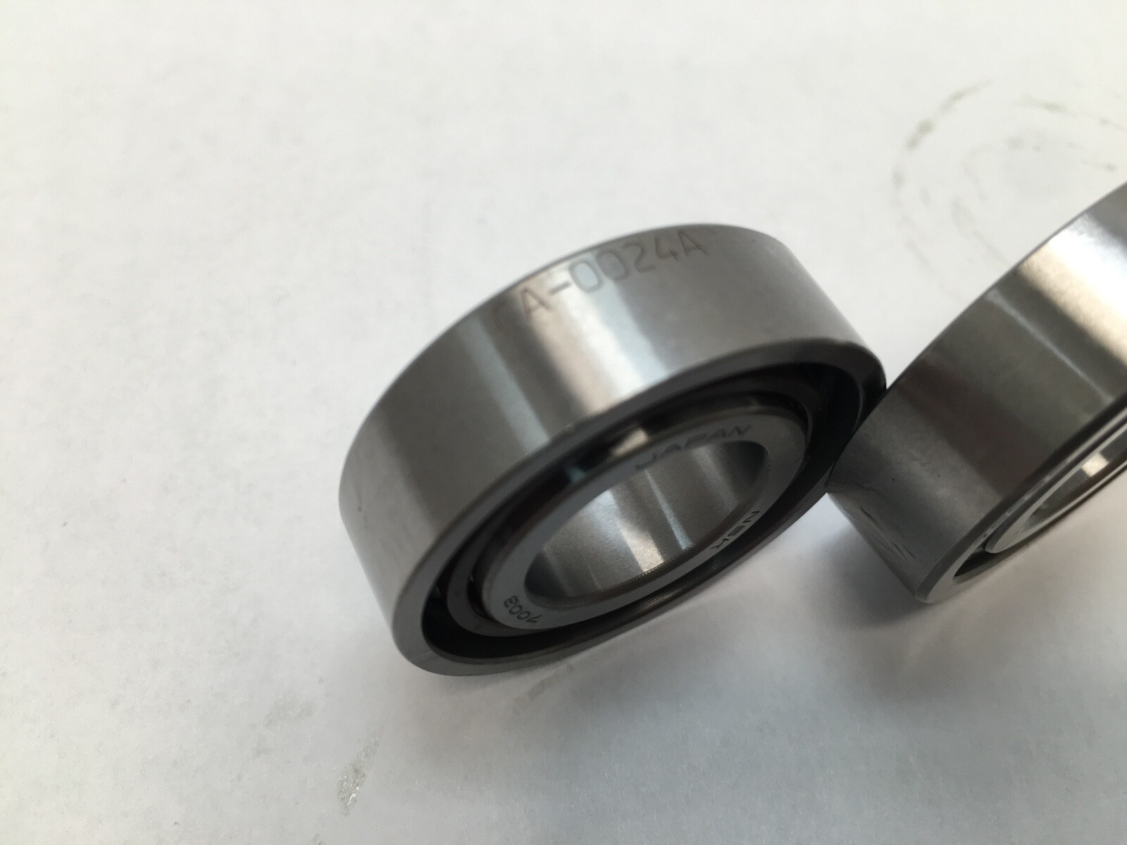 NSK 7003CTYDULPA7 Angular Bearing 17x35x10mm 7003 C TY DUL PA7 ABEC7 Japan 2 Pcs