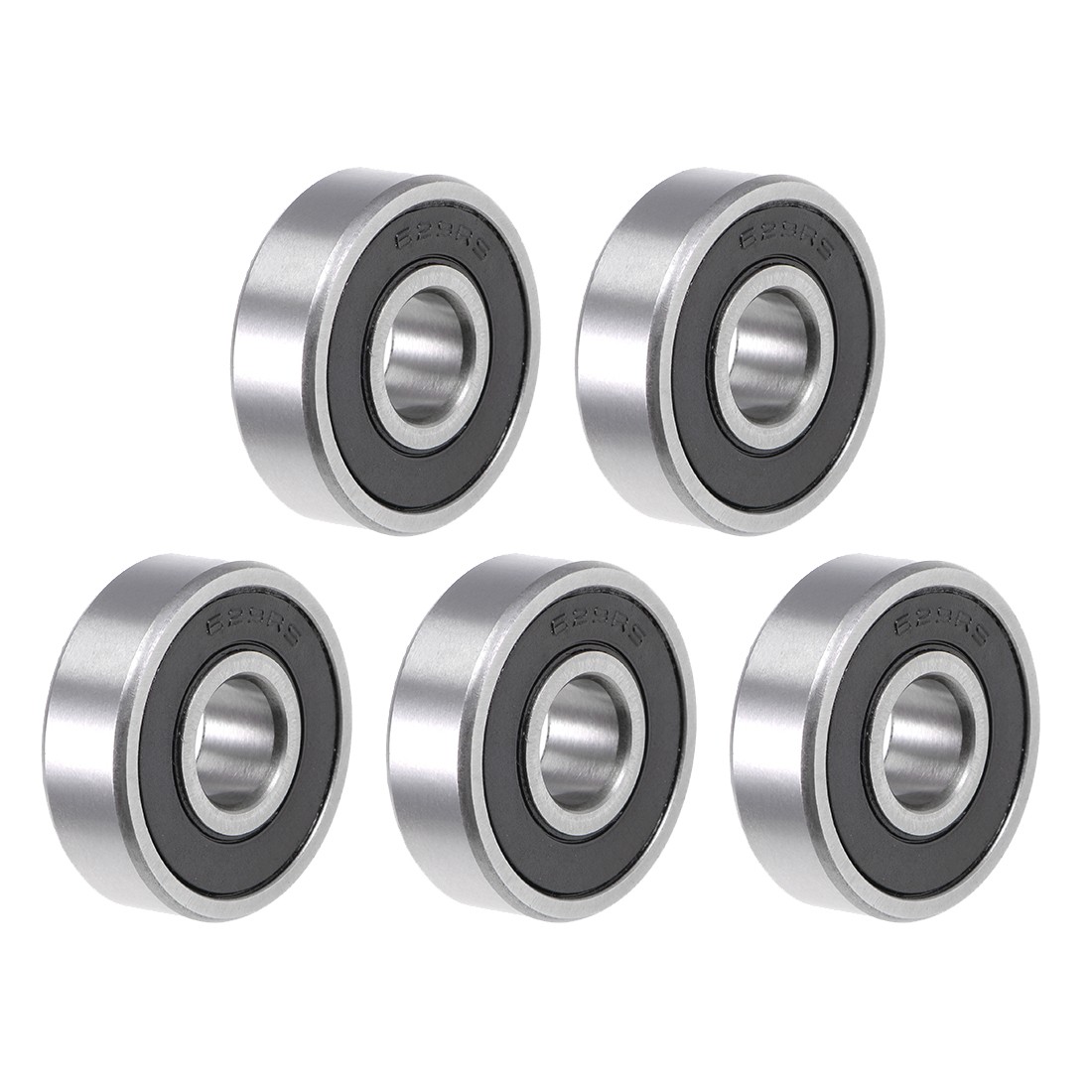 629-2RS Ball Bearing 9x26x8mm Double Sealed ABEC-3 Bearings 5pcs