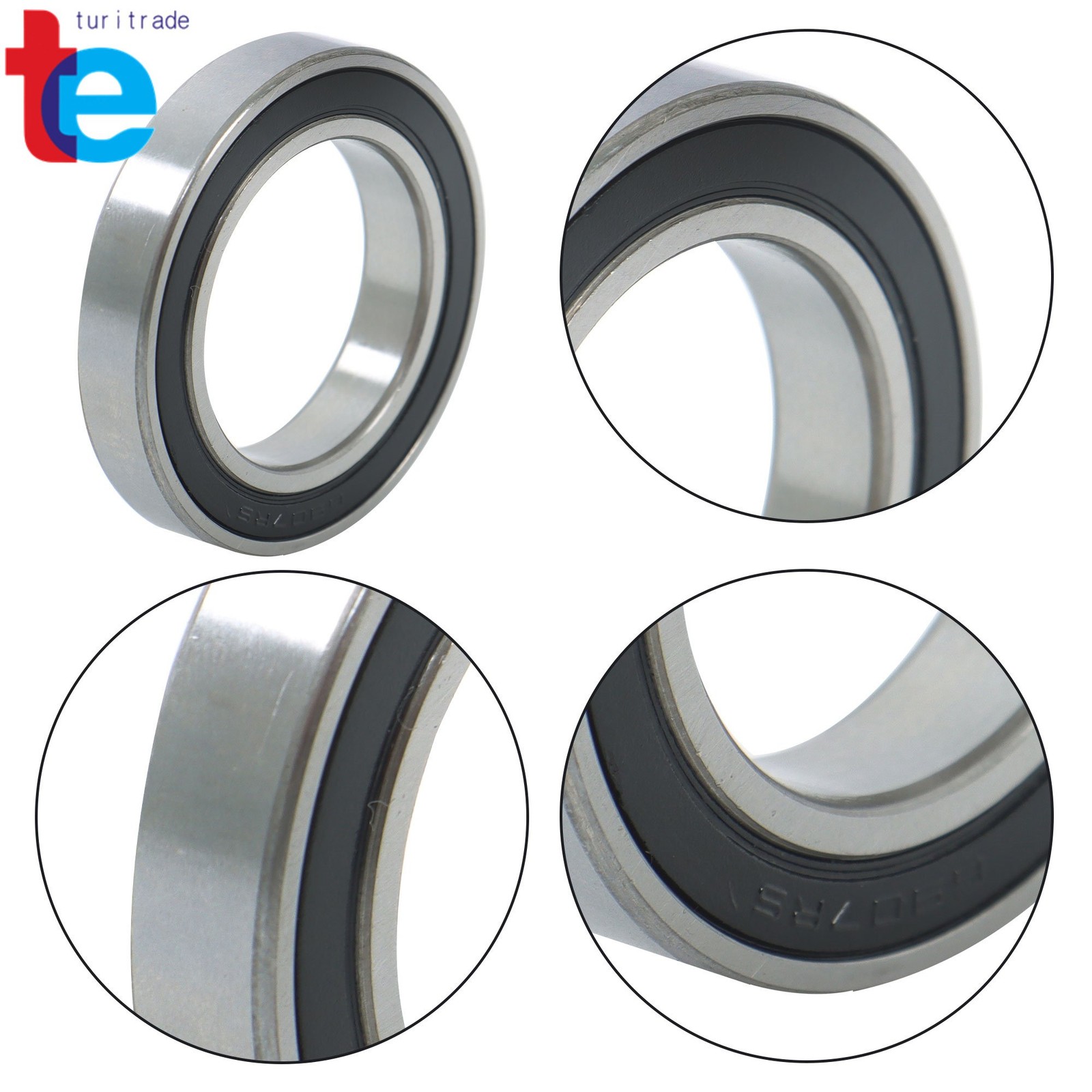 10pcs 6907-2RS Sealed Ball Bearings 35mm x55mm x10mm Industrial