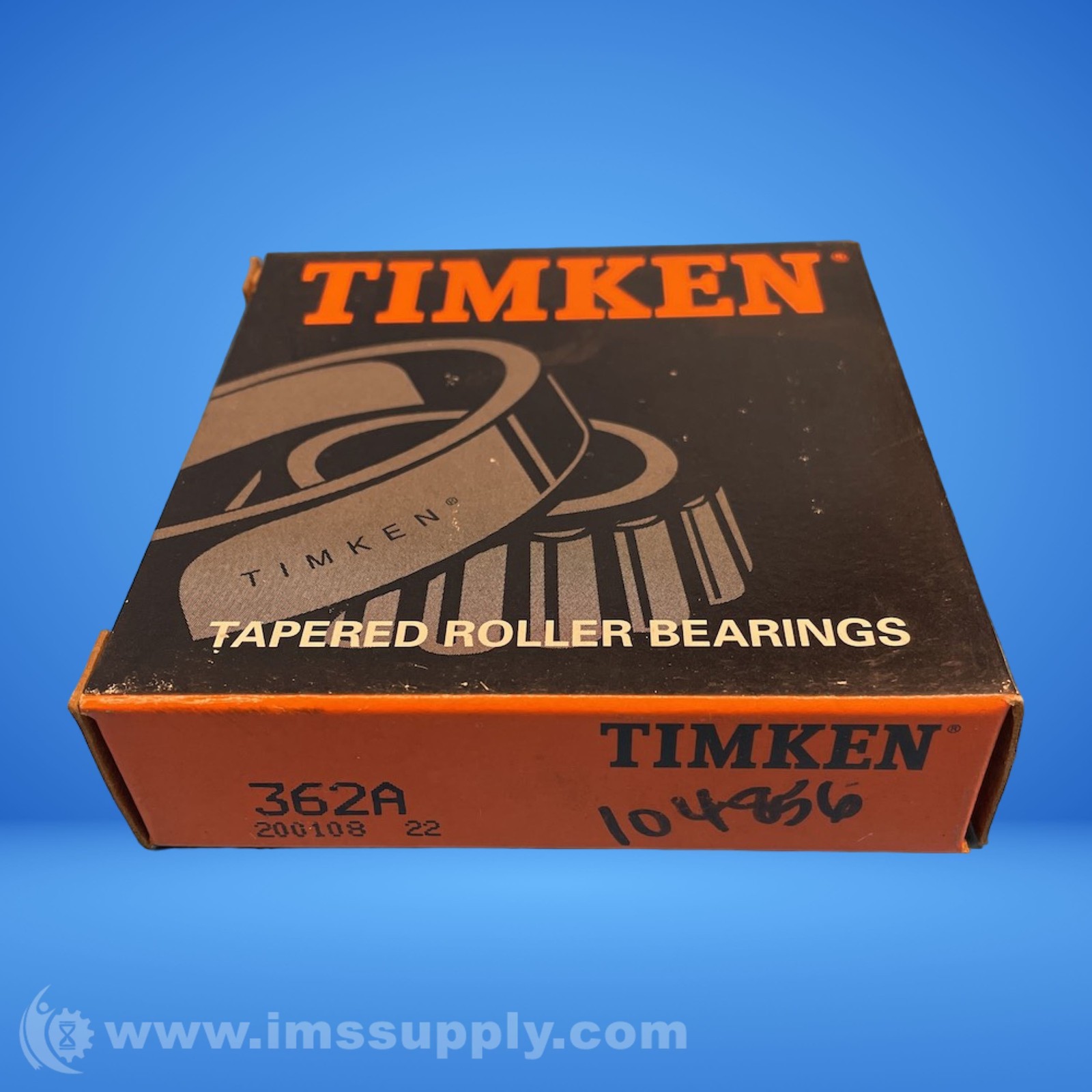 Timken 362A Tapered Roller Bearing, Single Cup, 3.5000 in OD FNFP