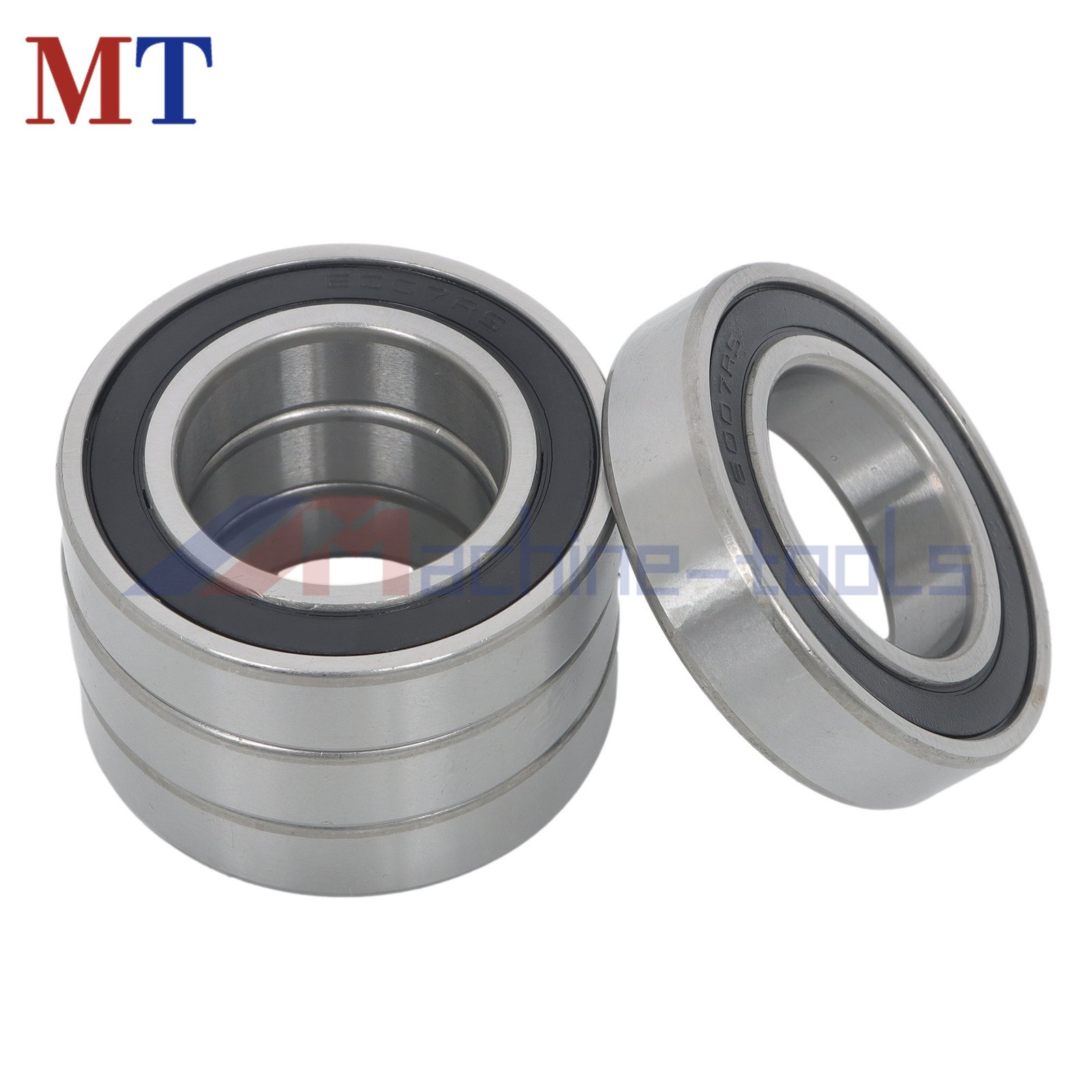 6007-2RS Rubber Sealed Ball Bearings 10pcs 35x62x14mm Set