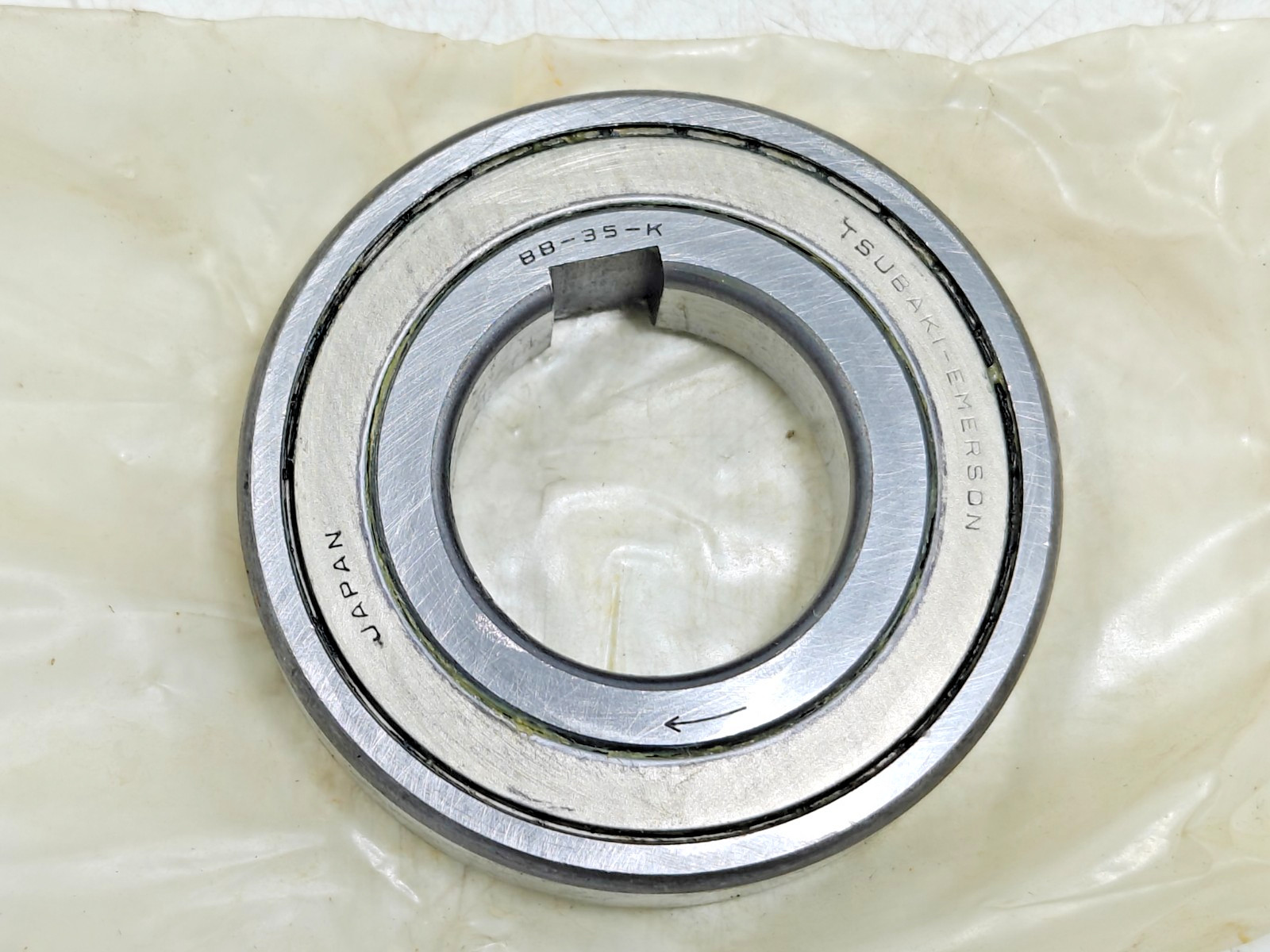 Tsubaki BB35-1K-K Cam Clutch Bearing 6207 One-Way Bearing 35x72x17mm