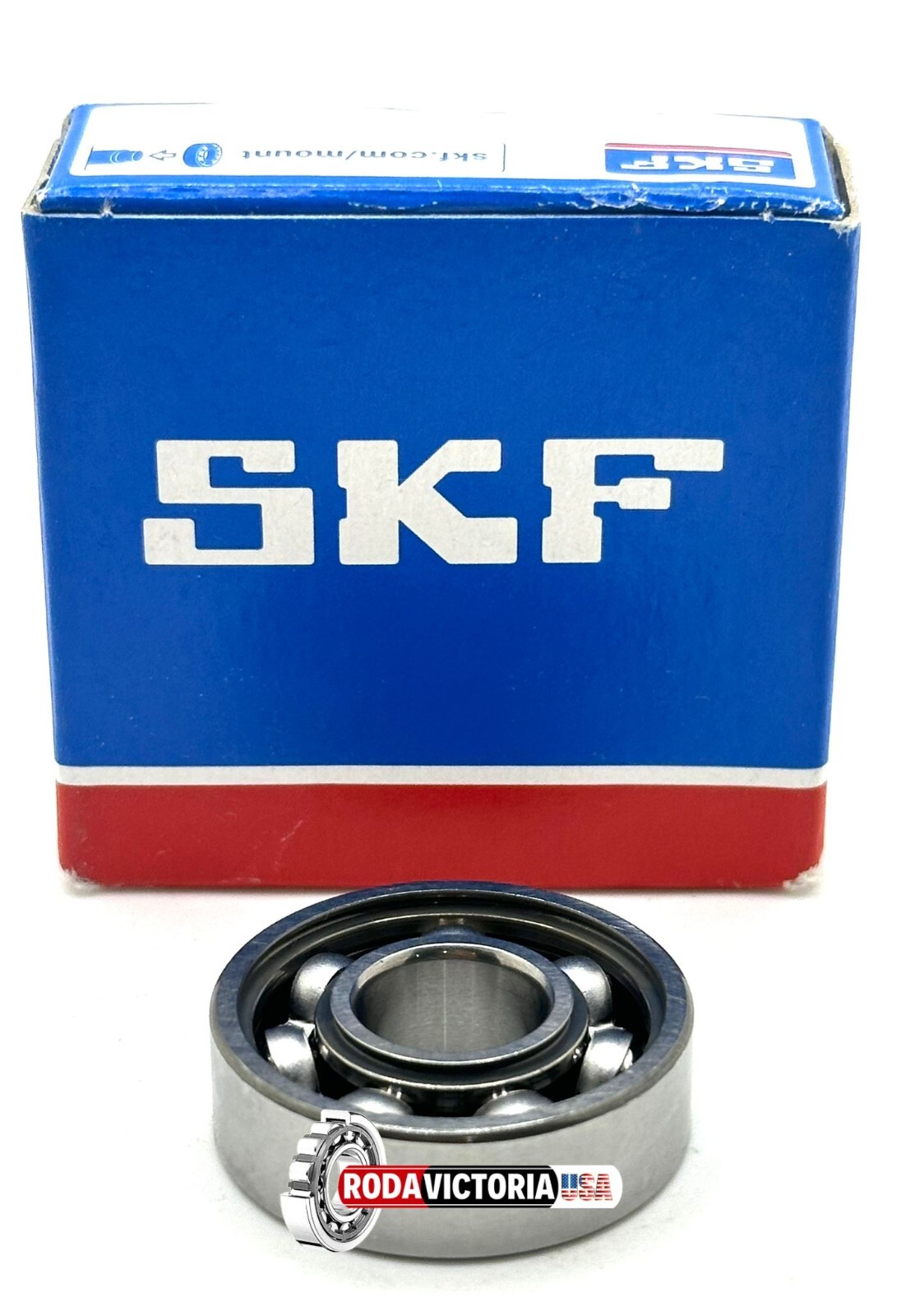 SKF 6000 RSH BALL BEARING, RUBBER SEALED ONE SIDE 10x26x8mm