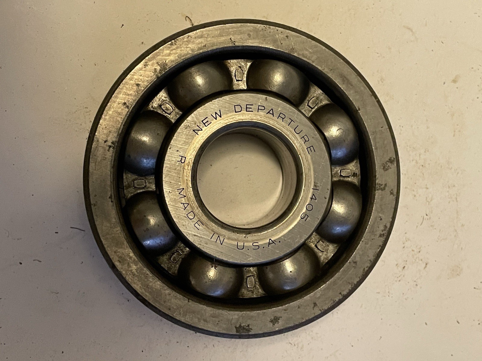 New Departure 1405 Shielded Ball Bearing – See Description