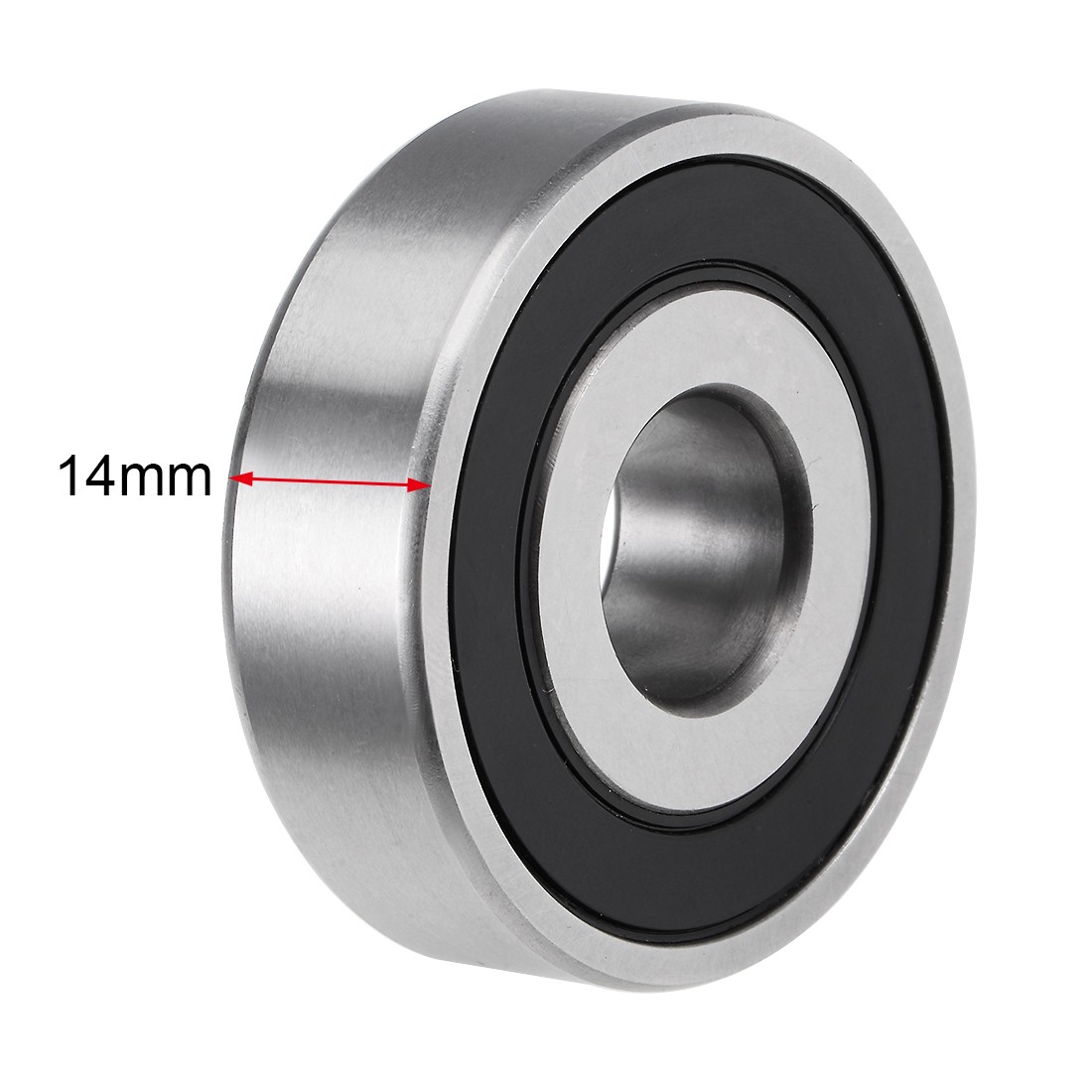 6204-5/8-2RS Ball Bearings Double Sealed Steel Z2 5/8″x47mmx14mm for Industry