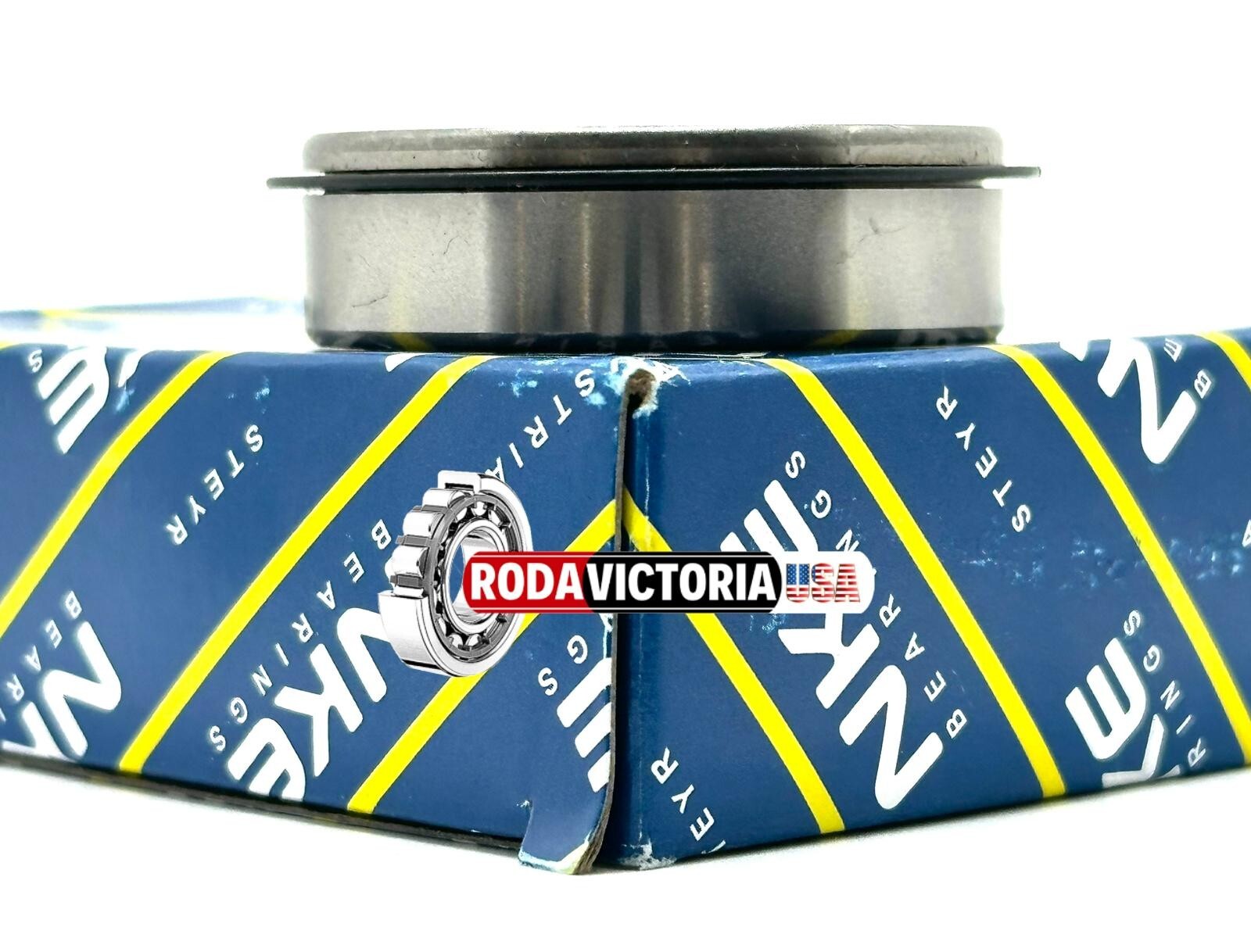 NKE 6004 NR BALL BEARING, OPEN TYPE, NO SEALS + SNAP RING 20x42x12mm