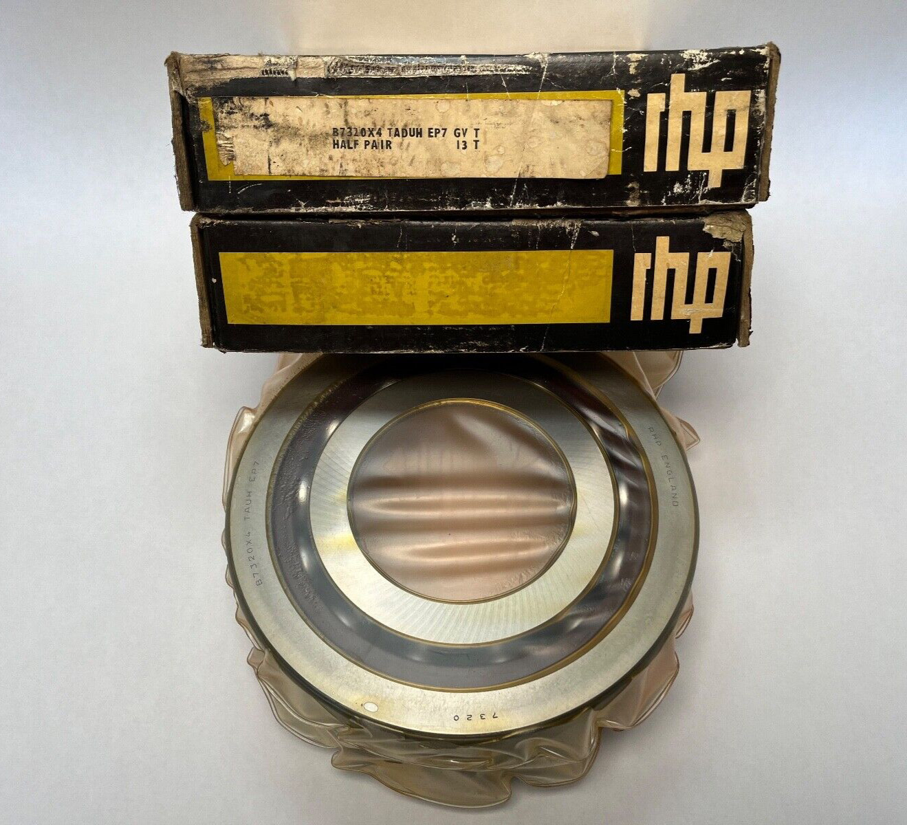 RHP 7320ATDUHP4 Bearing 100x215x47mm B-7320-E B-7320-X4-TA-DUH-EP7 England 2Pcs