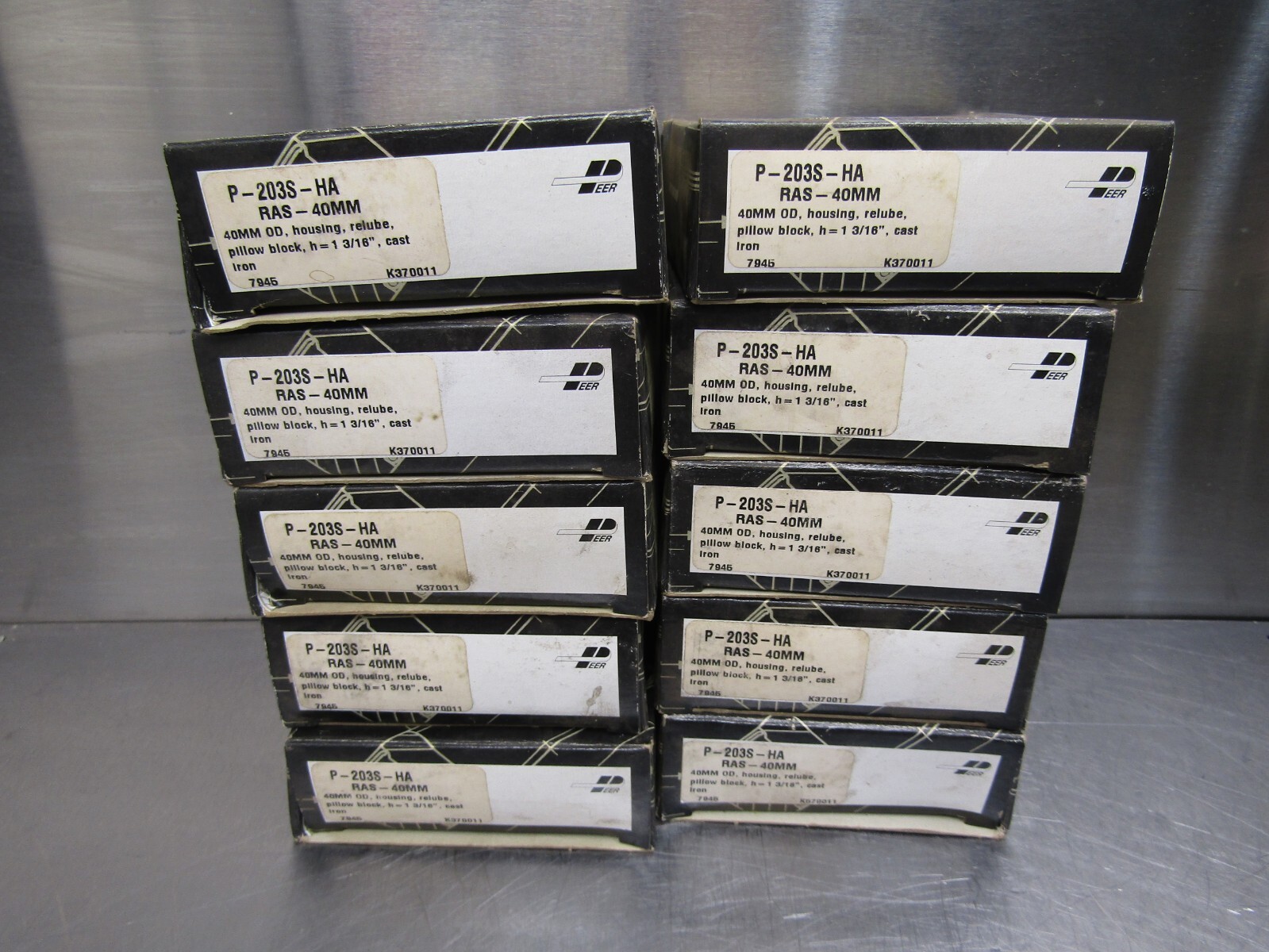 Peer P-203S-HA RAS 40mm Housing Unit Lot of 10!
