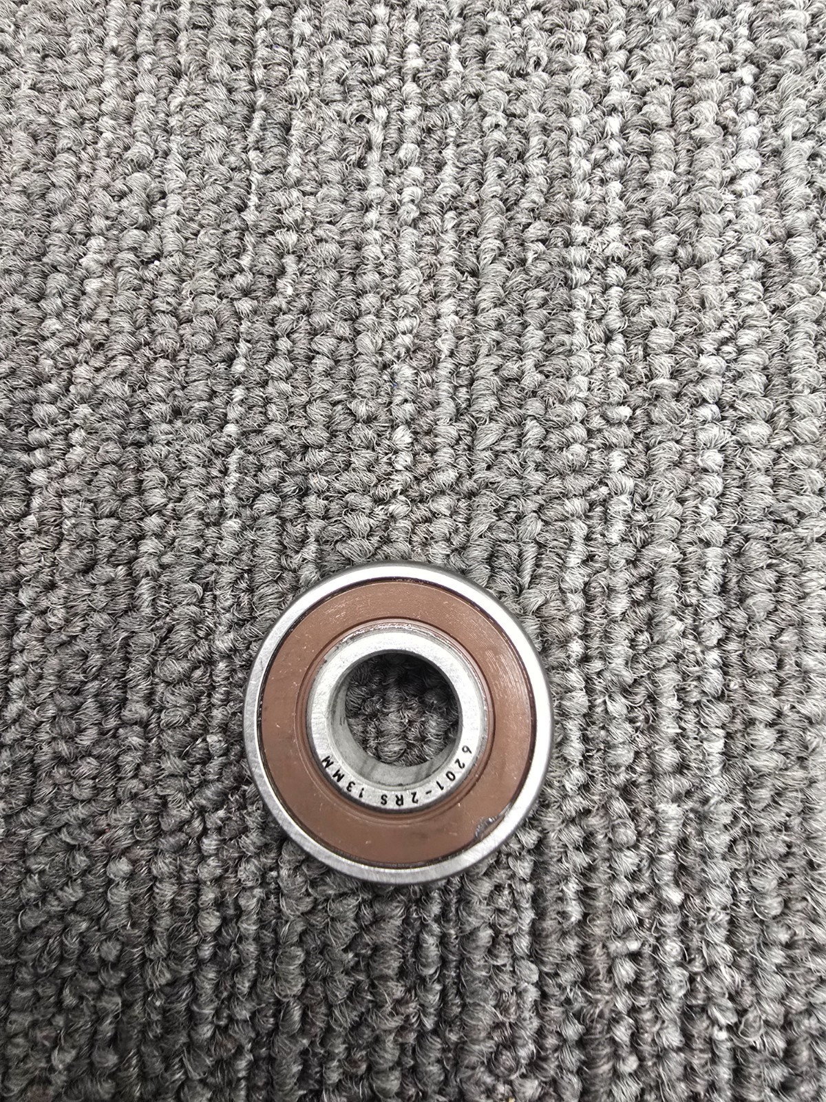 (QTY 10) 6201-2RS Rubber Sealed Ball Bearing 12mm x 32mm x 10mm