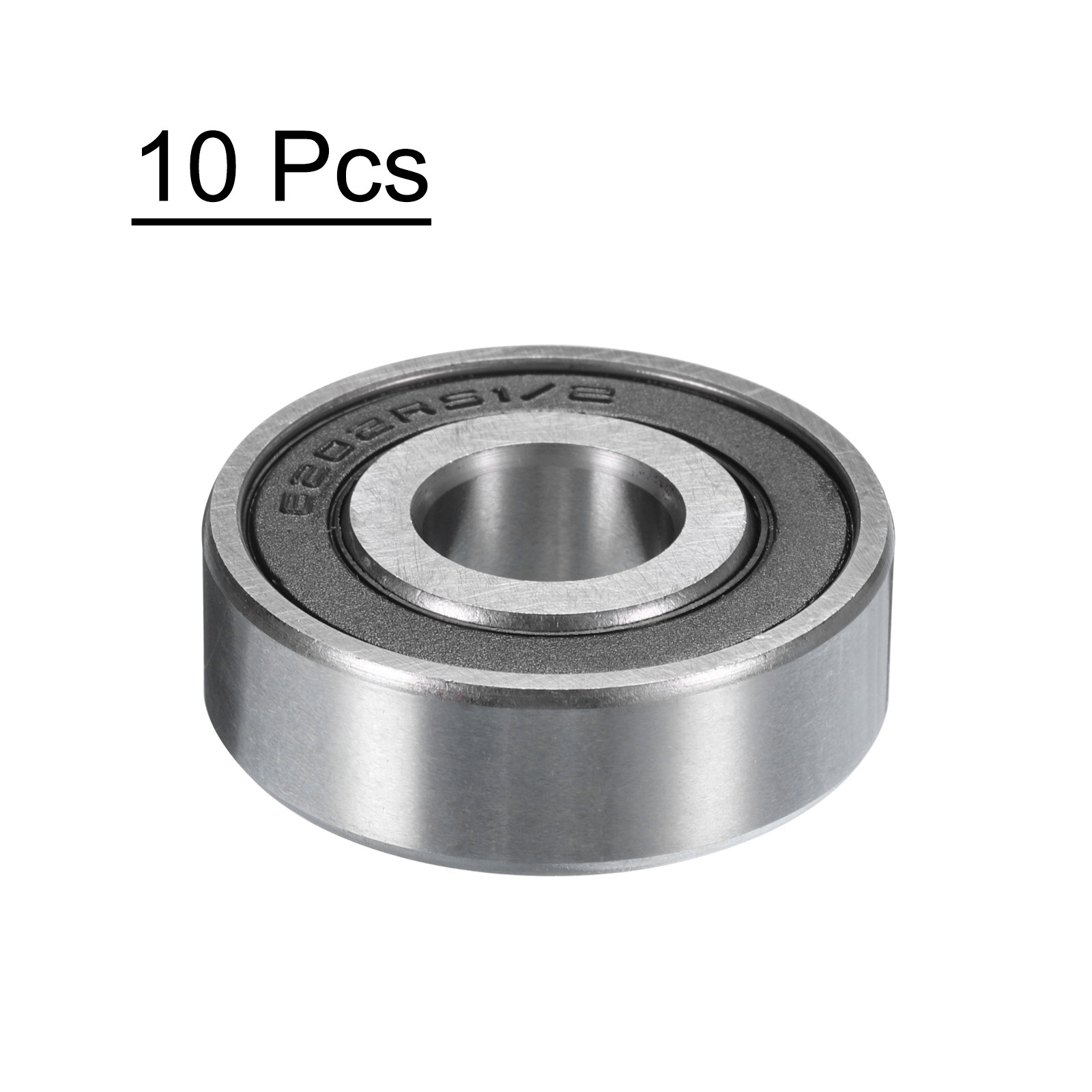 10pcs 6202-2RS Deep Groove Ball Bearing 1/2 x 1-3/8 x 7/16 Double Seals Bearings