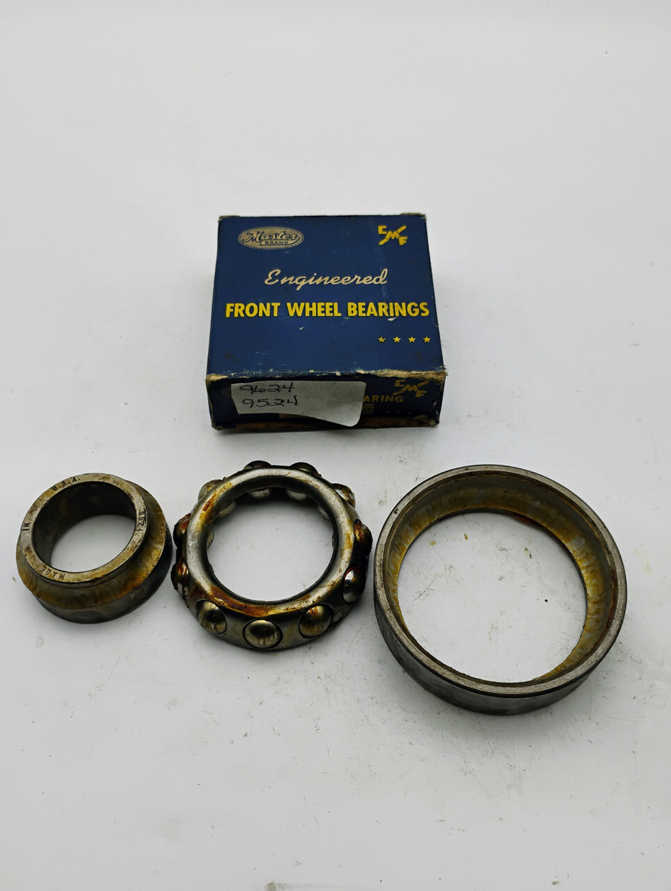Master Front Wheel Bearing 9624 / 9524 Ball Bearing NOS Made in USA