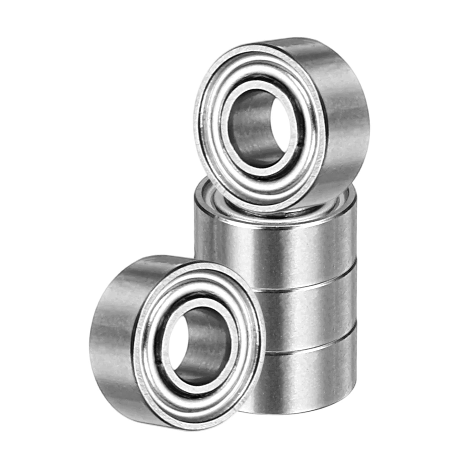 5 Pack 3 x 7 x 3mm 683ZZ Deep Groove Ball Bearings, ABEC5