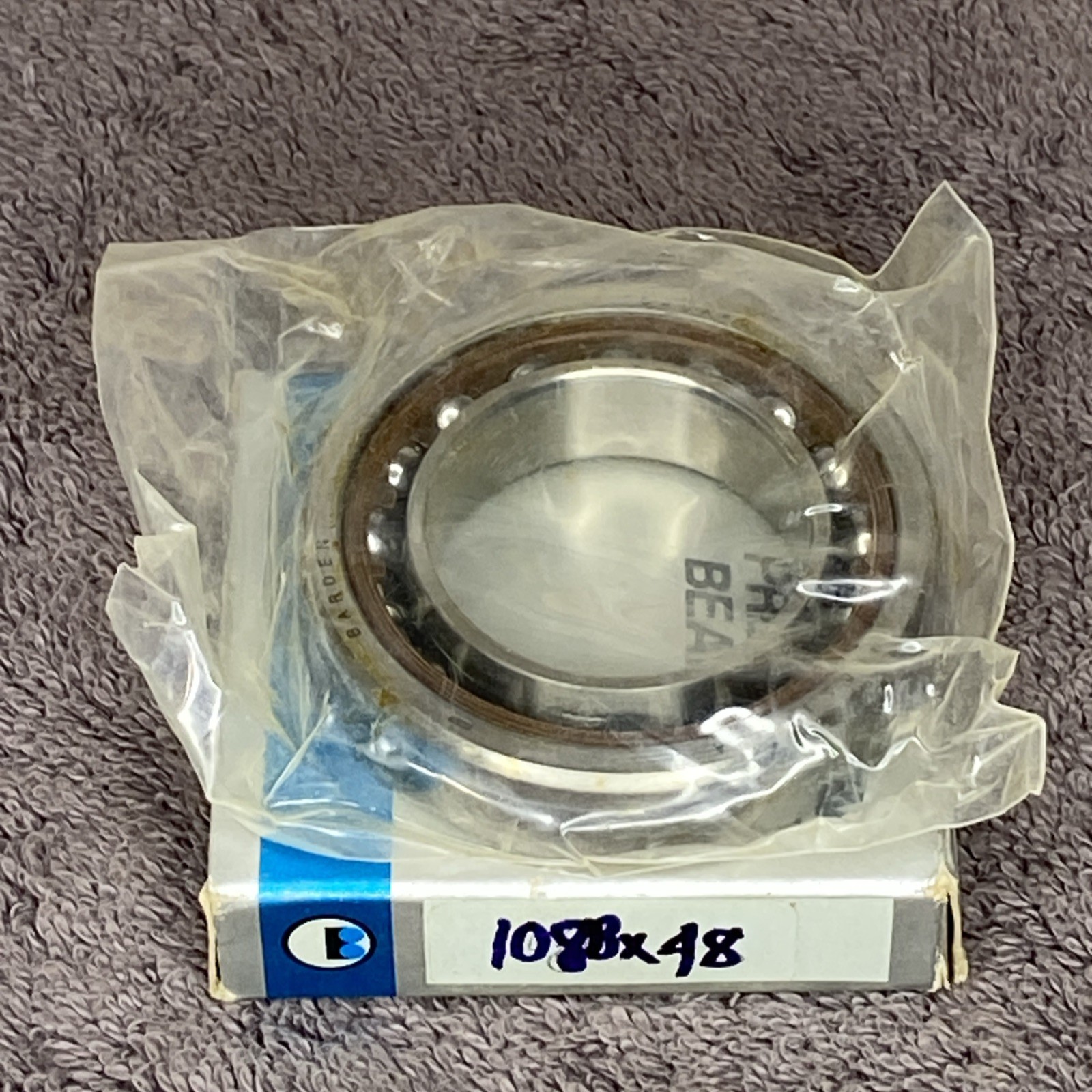 Barden 108BX48 Angular Contact Ball Bearing 40x68x15 mm USA NOS NIB
