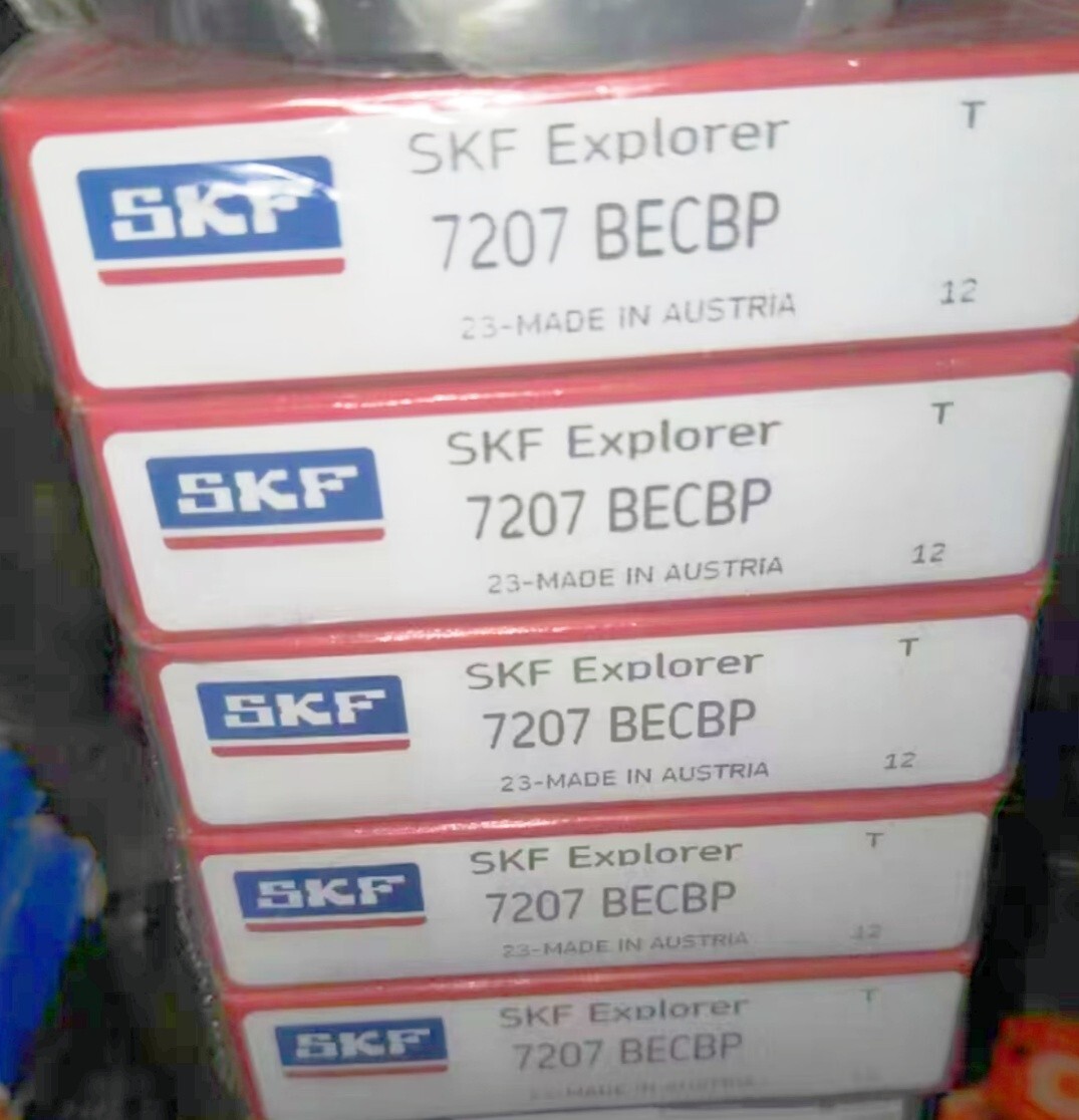 1PC SKF 7207 BECBP single row angular contact ball bearing