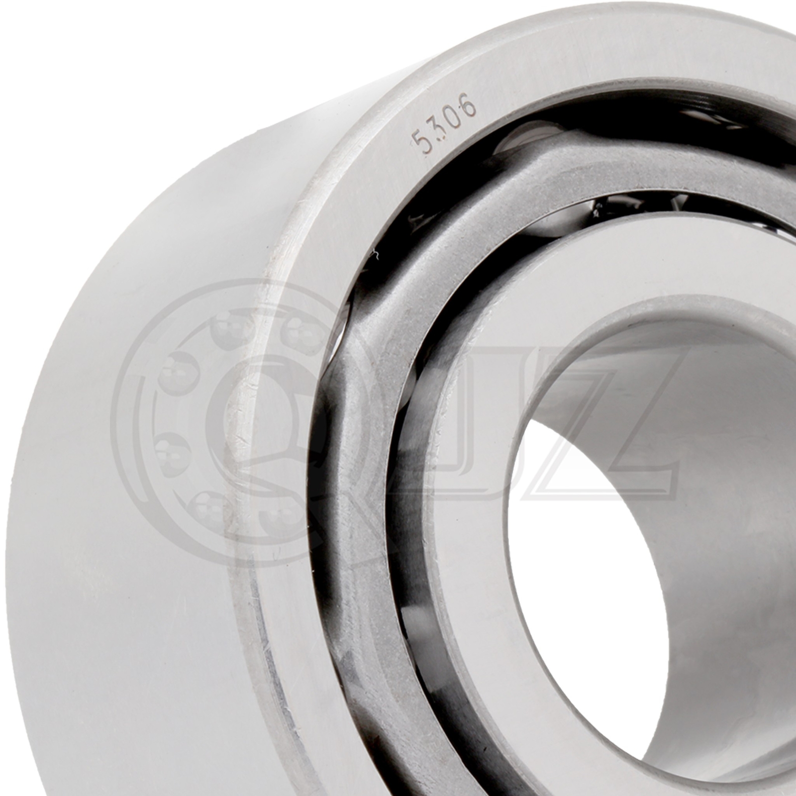 [Qty.8] 5306-OPEN Angular Contact Ball Bearing [30mm Bore x 72mm OD x 30.2mm W]