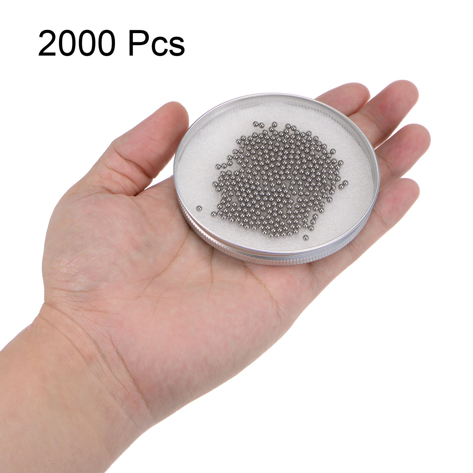 2.5mm Bearing Balls 304 Stainless Steel G100 Precision Balls 2000pcs