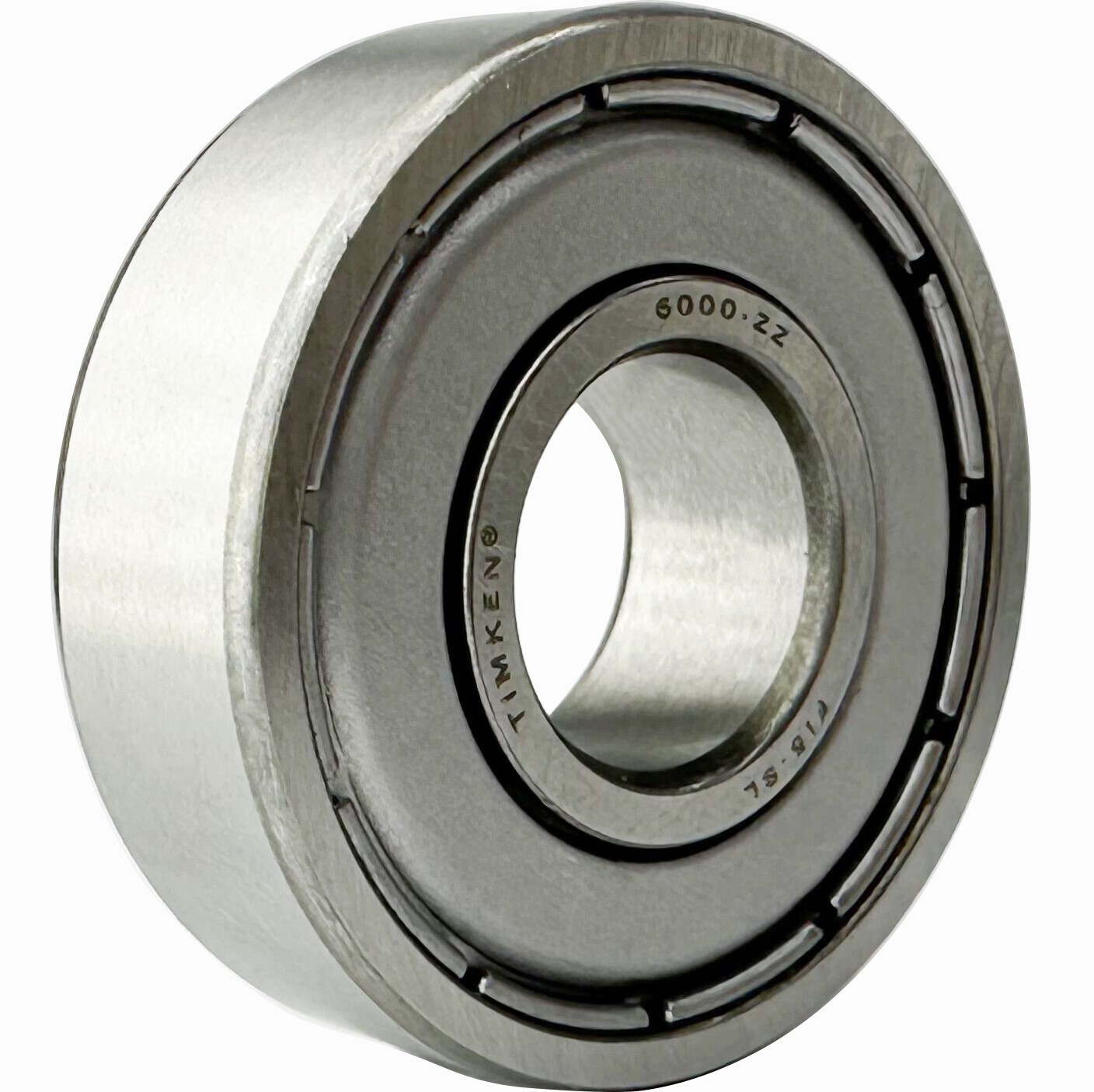 (4 PACK) TIMKEN 6000-ZZ 10X26X8MM Double Metal Seal Ball Bearings 6000ZZ