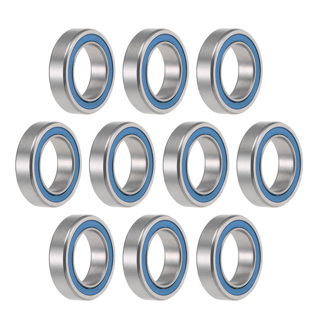 MR1016-2RS Deep Groove Ball Bearings 10x16x4mm Double Seal 10pcs