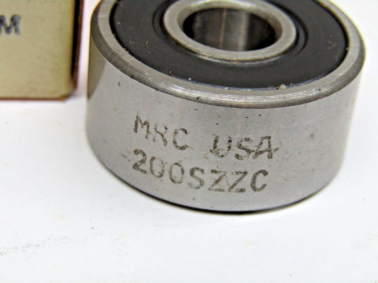 MRC 200SZZC 10mm x 30mm x .5625 in Sealed Bearing