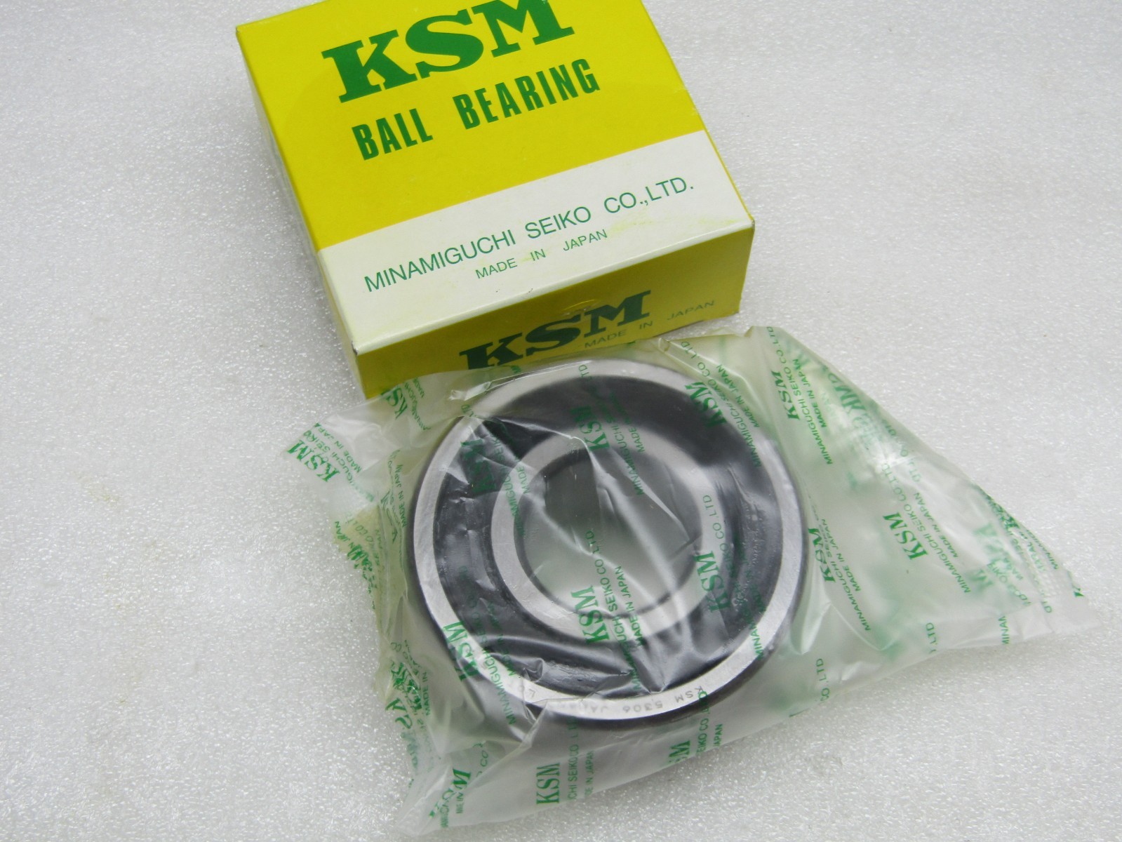 KSM Japan 5306-2RS 30mm X 72mm X 1.3125″ Sealed Angular Contact Bearing