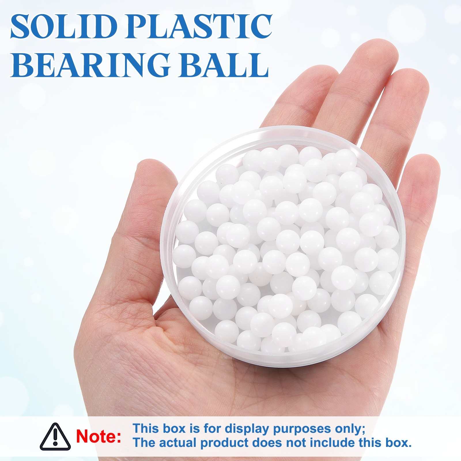 100pcs POM Bearing Balls 7mm Solid Plastic Bearing Ball