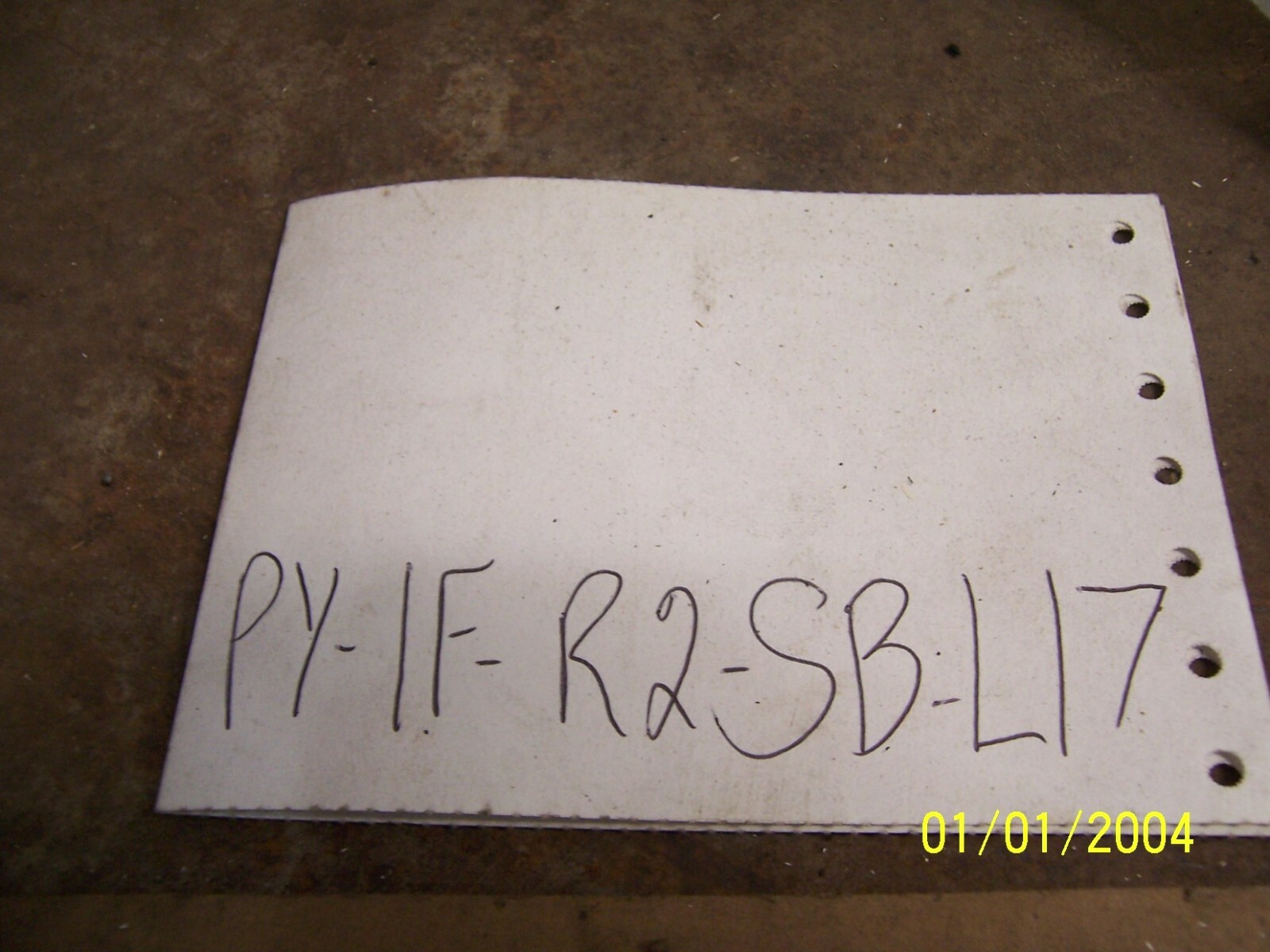 BANTAM/LORAIN 730 9800 LEFT HAND BUCKET SIDE CUTTER, N.O.S.