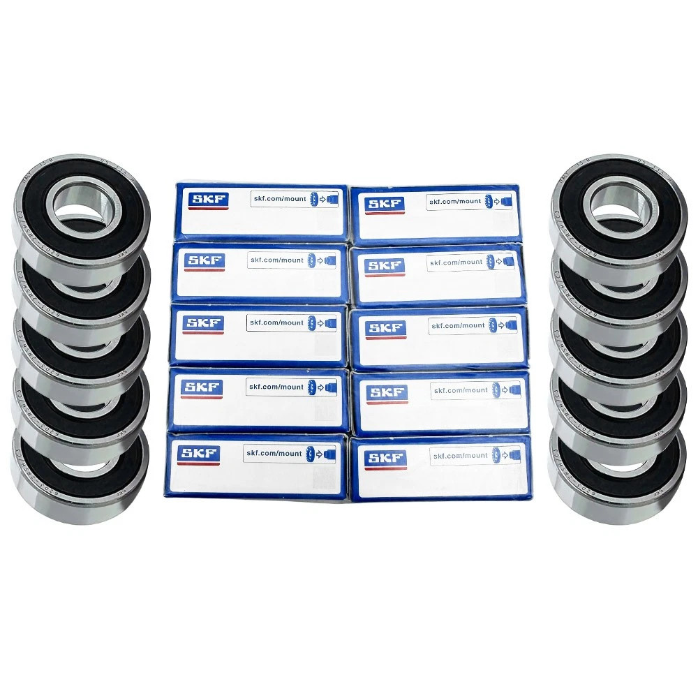 10PACK SKF 6203-2RSH 6203-2RS 17X40X12MM Double Rubber Seal Bearings