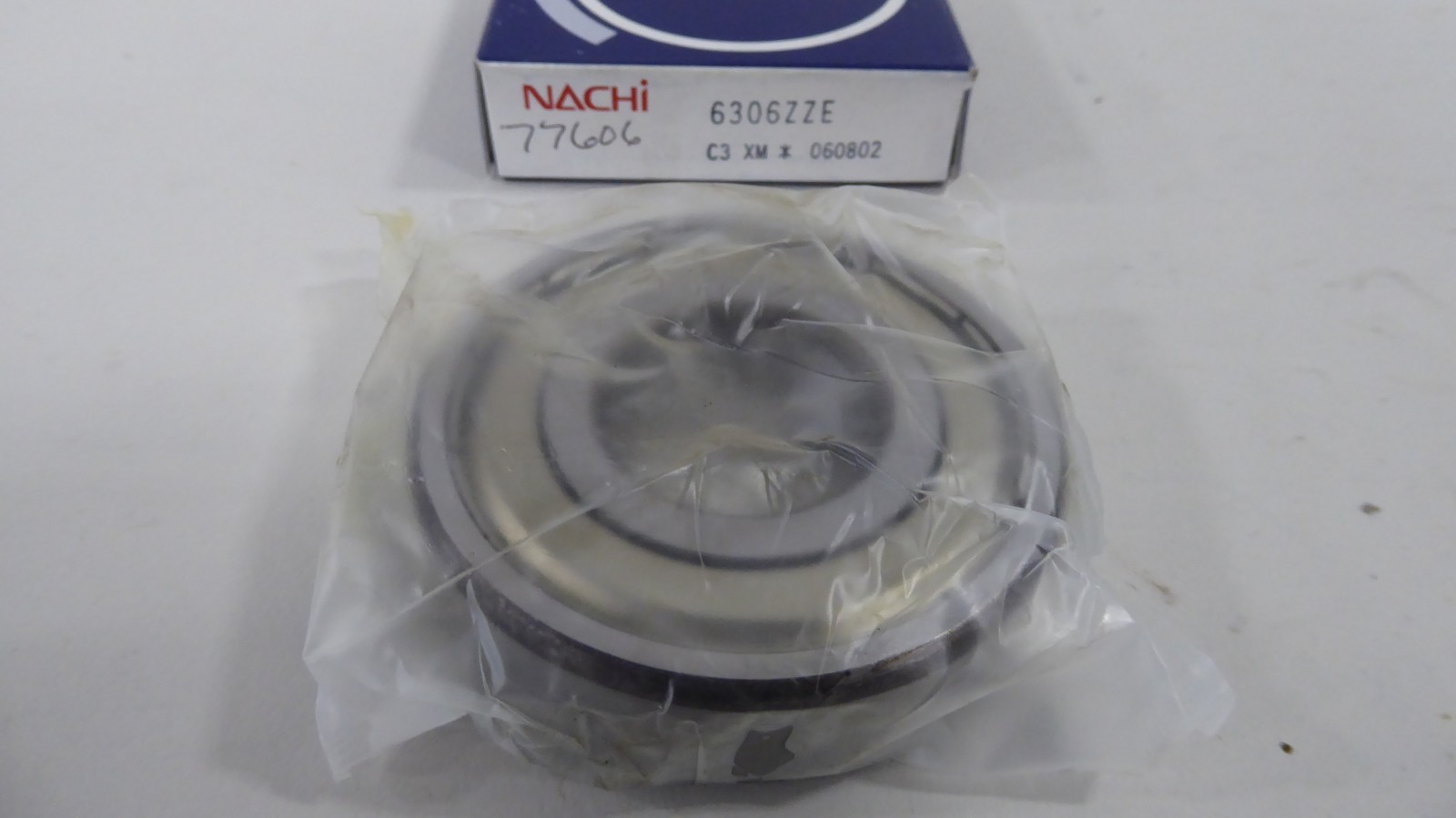 Nachi 6306ZZE-C3 Ball Bearing Double Shielded 6306-ZZE-C3 30mm x 72mm x 19mm