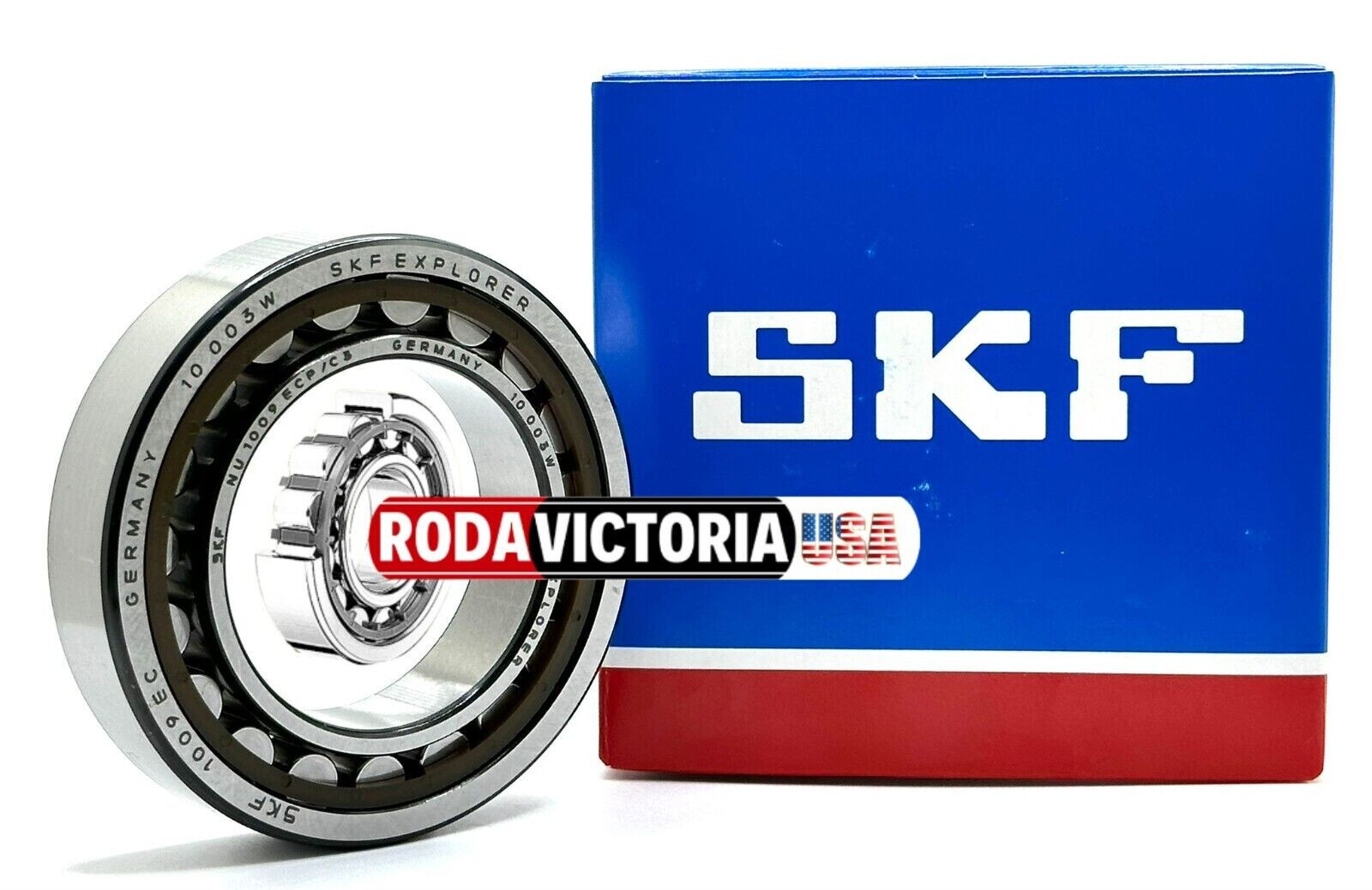 SKF NU 1009 ECP CYLINDRICAL ROLLER BEARING 45x75x28mm