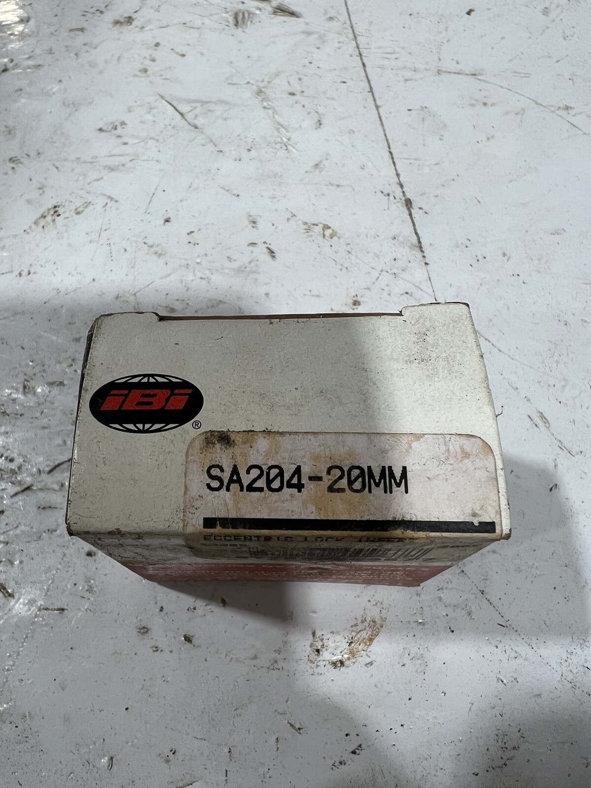 SA204 20mm Insert Bearing with Eccentric Locking Collar