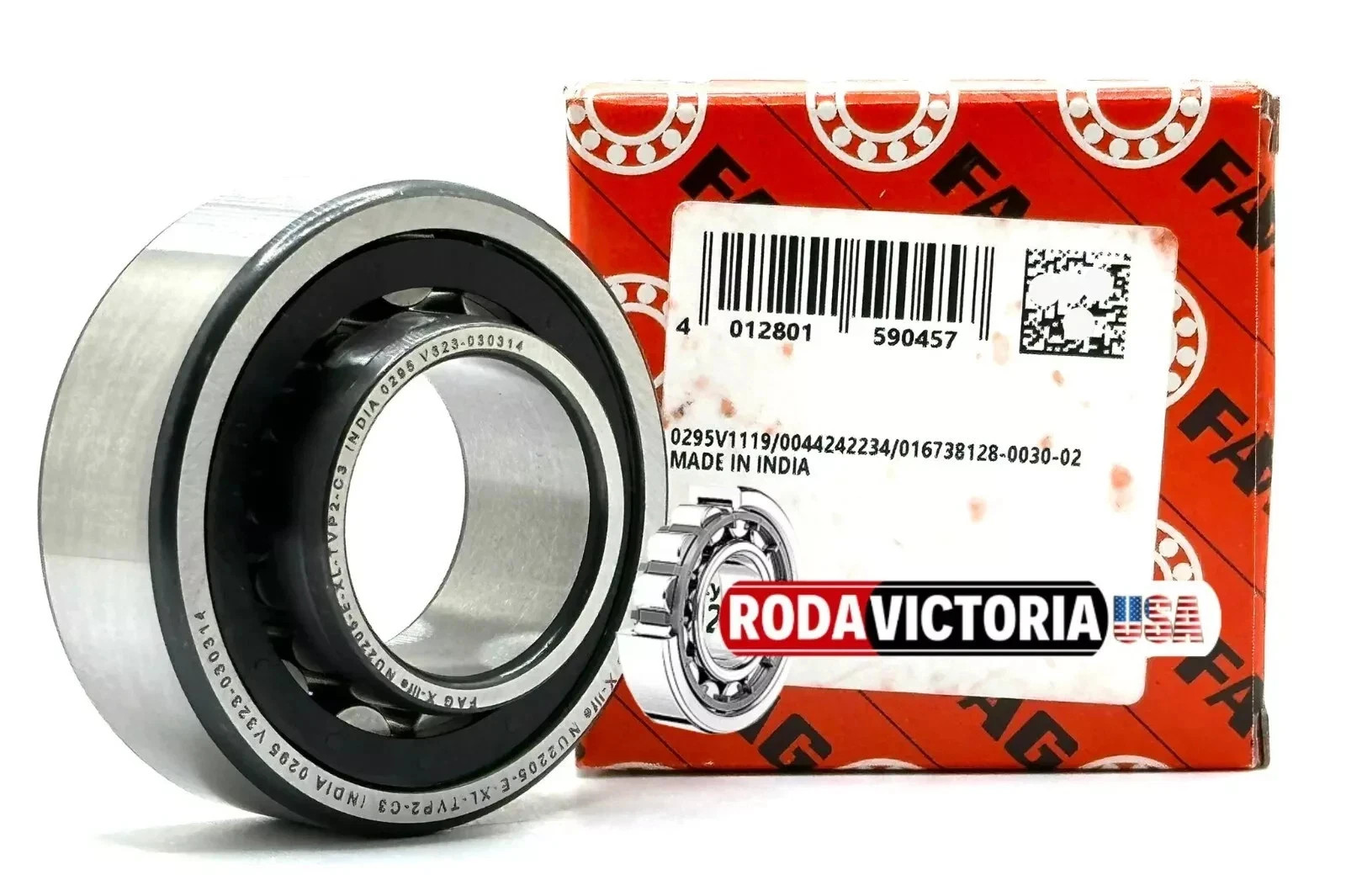 FAG 1200 TVH C3 Self-aligning Ball Bearing, Double Row 10x30x9 mm