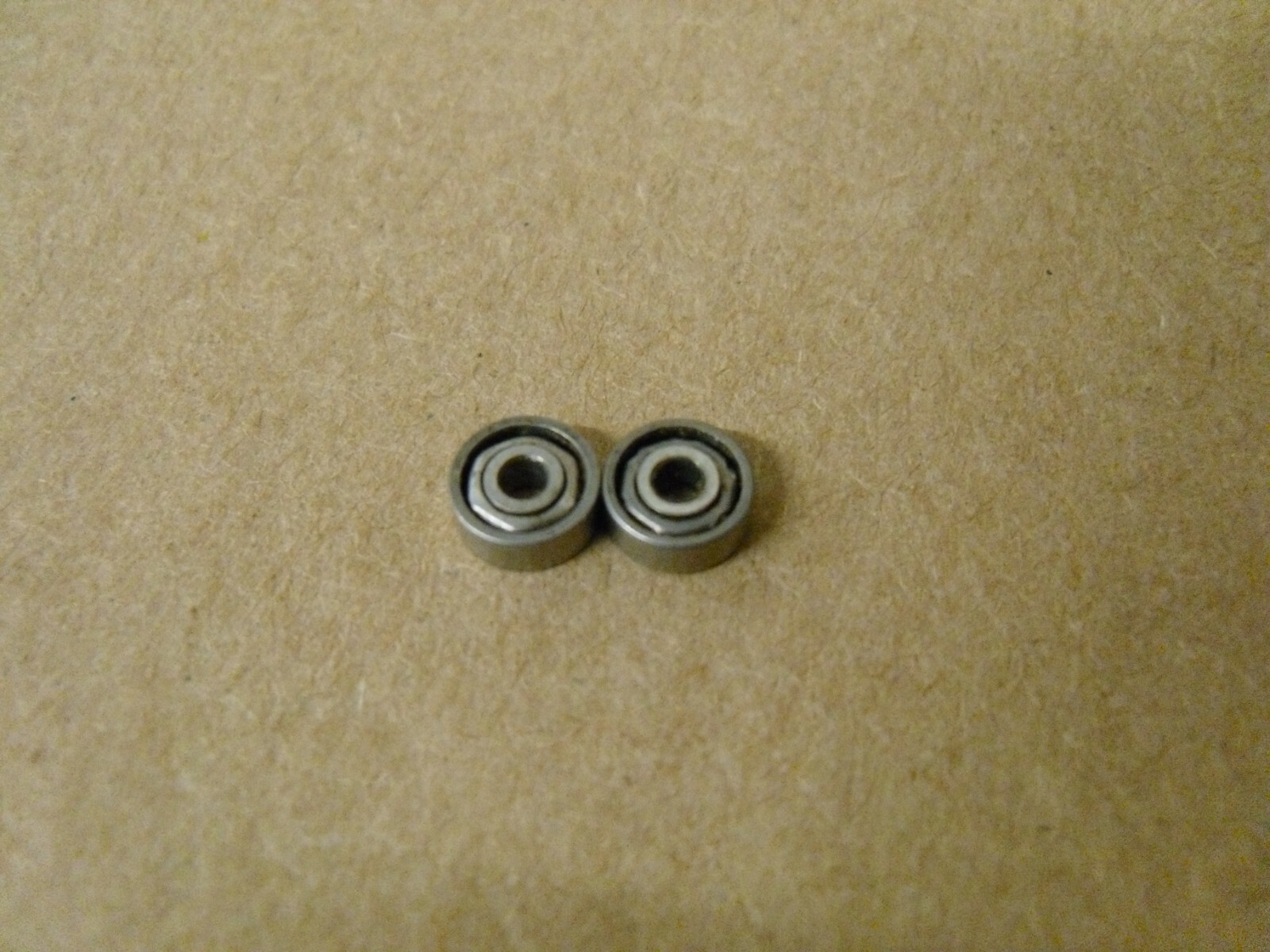 (Qty 2) 5/64X1/4X3/32 MINIATURE BALL BEARING
