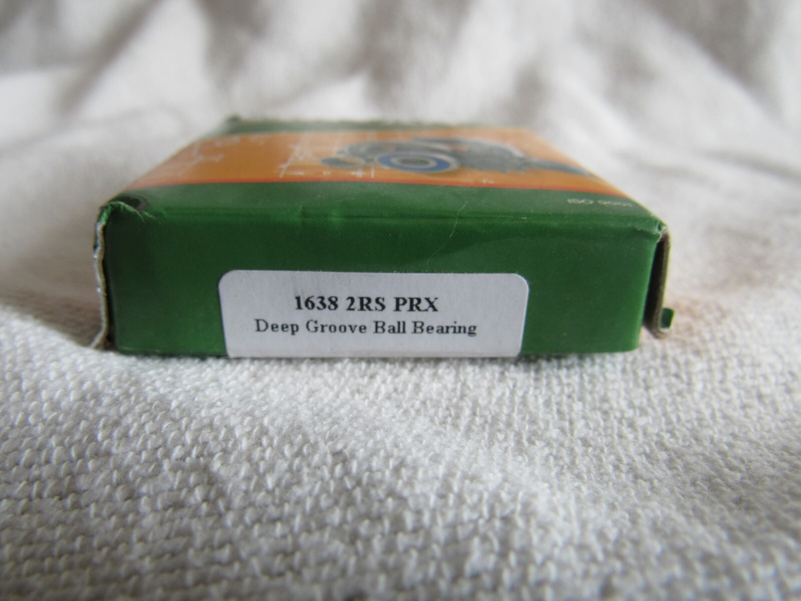 Tritan 1638 2Rs Prx Radial Ball Bearing Ps 0.75In Bore Diameter