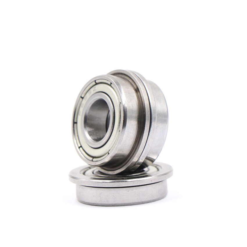 Miniature Flanged Deep Groove Ball Model ZZ Metal Shielded Bearings F604-F635ZZ