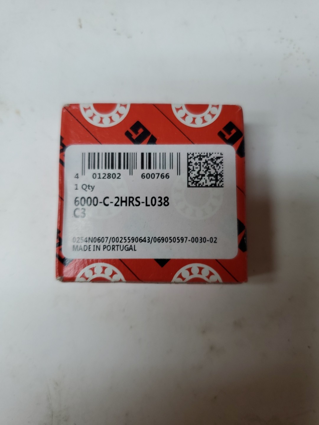 FAG 6000 2RS Double Rubber Sheilded Bearing