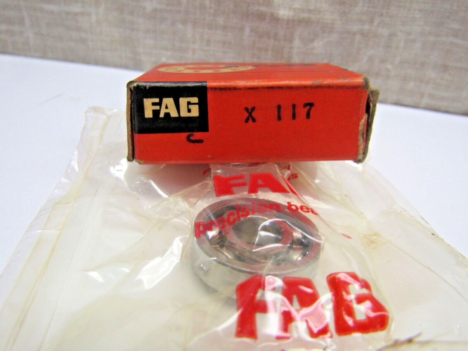 FAG X-117 8mm X 22mm X 6mm Open Bearing