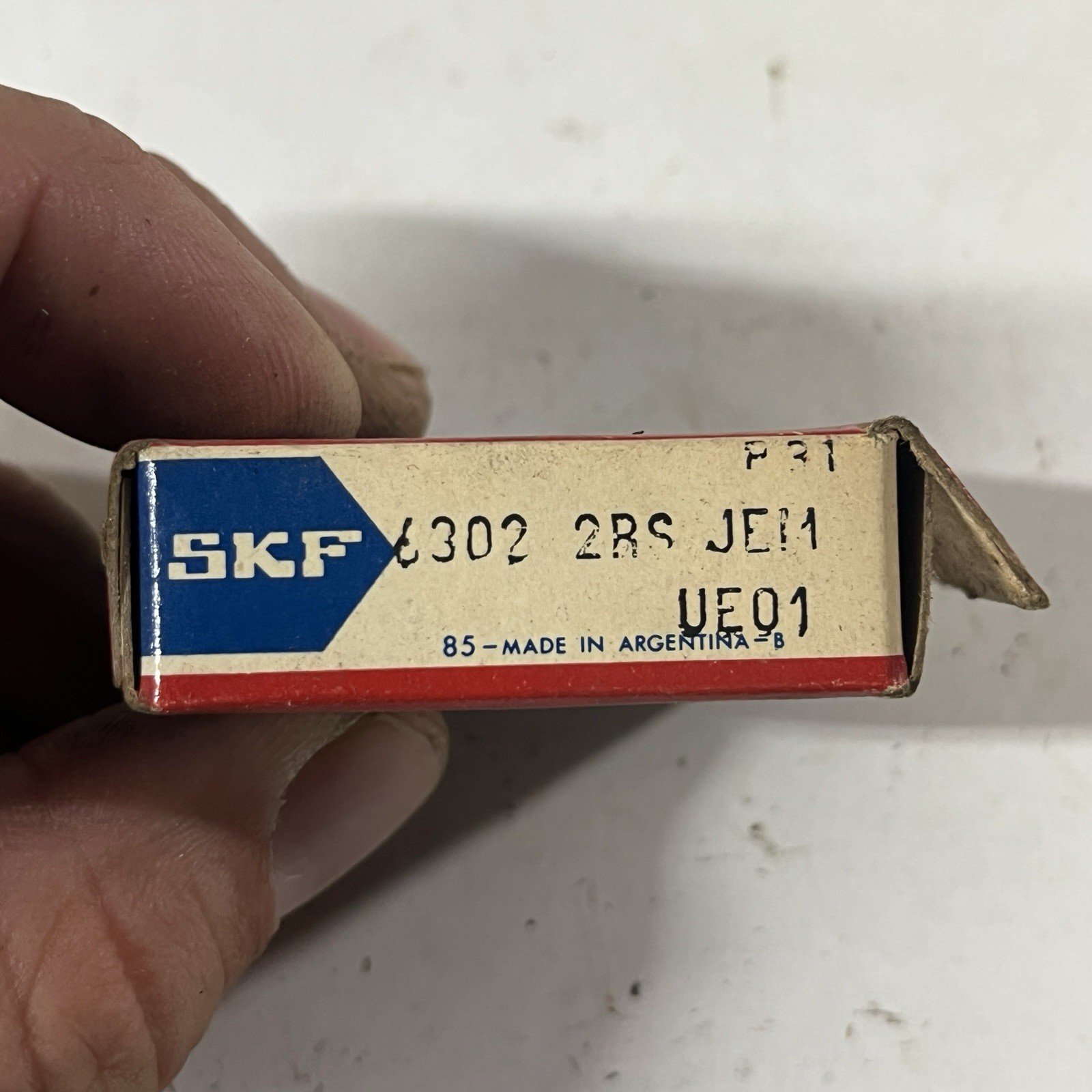 6302 2BS1 C3 QE6 JEM SKF BALL BEARING UE01 HT51- NEW