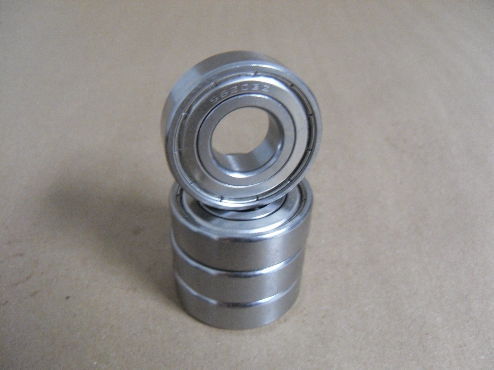 (Qty 4) SS6203-ZZ STAINLESS STEEL BALL BEARING 17X40X12