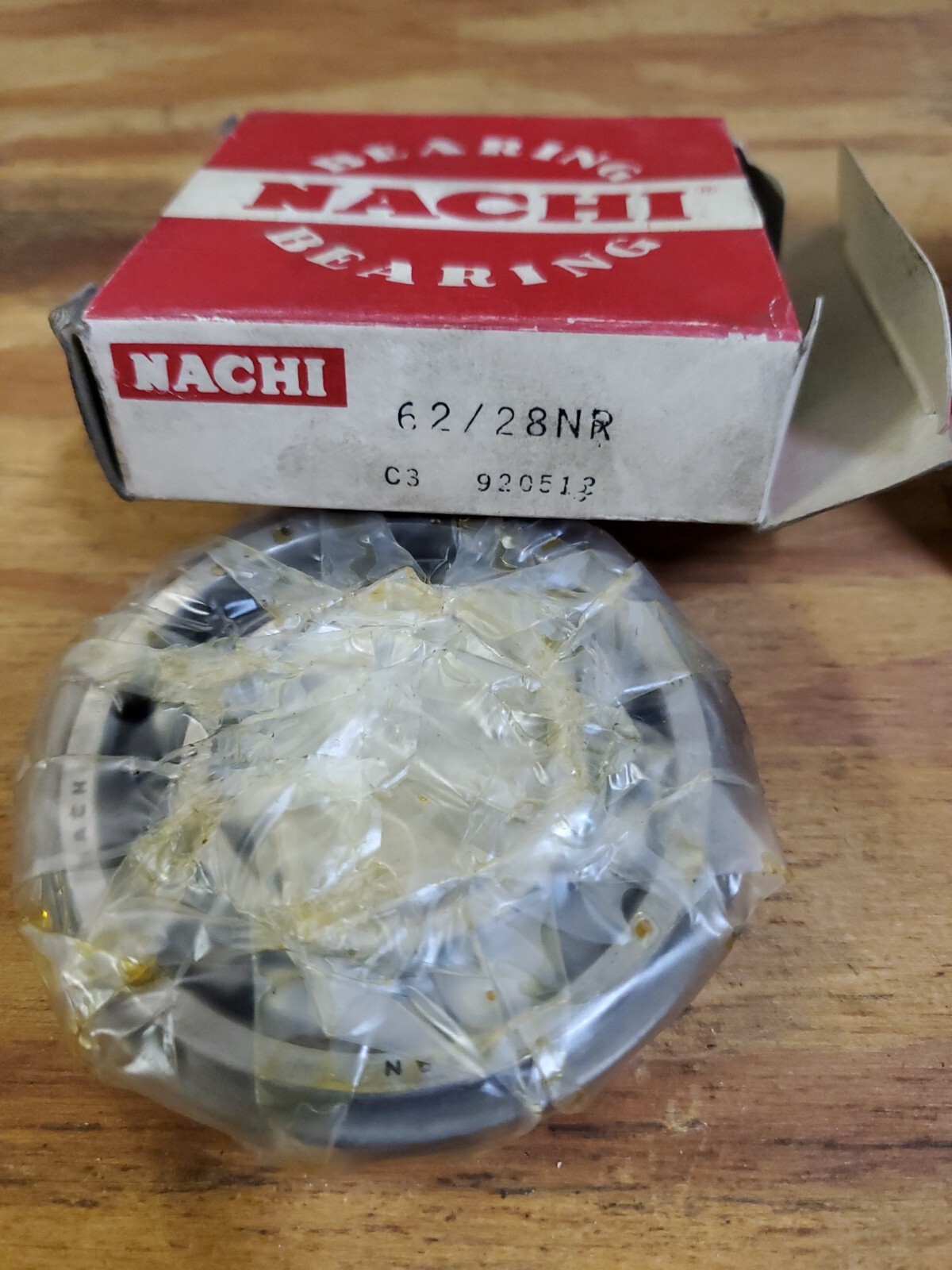 62/28NR Nachi Groved With Ring, Ball Bearing