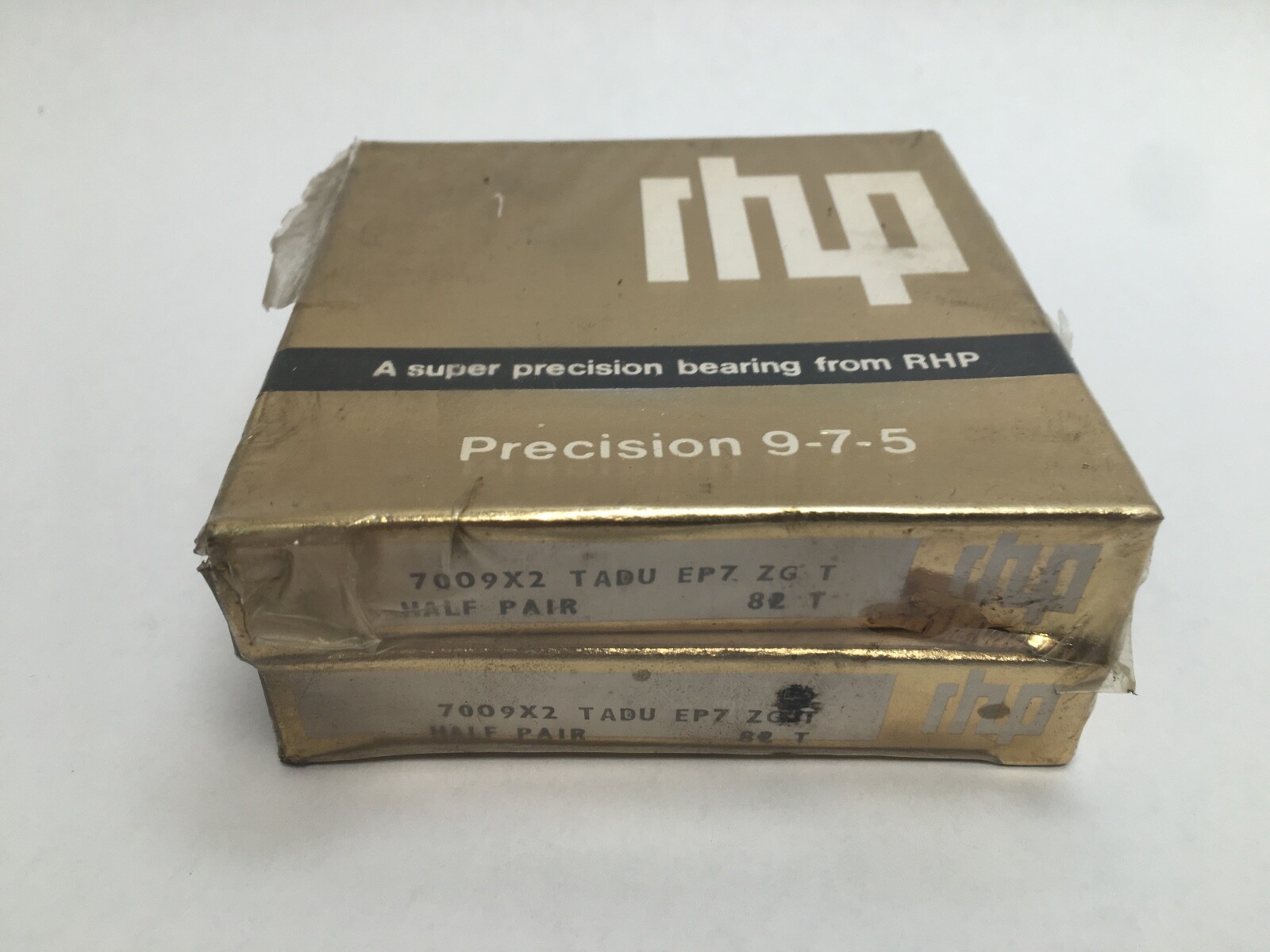 RHP 7009CTDULP4 Angular Bearing 7009C T DUL P4 7009X2TADUEP7 45x75x16 mm 2 Pcs