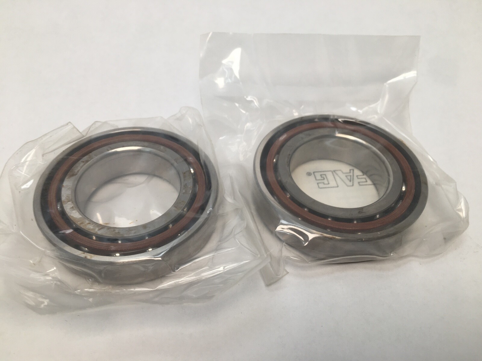 FAG B7007EB.T.P4S.DUL Bearing 35x62x14 mm 7007E B-7007-EB-T-P4S-DUL USA 2 Pcs